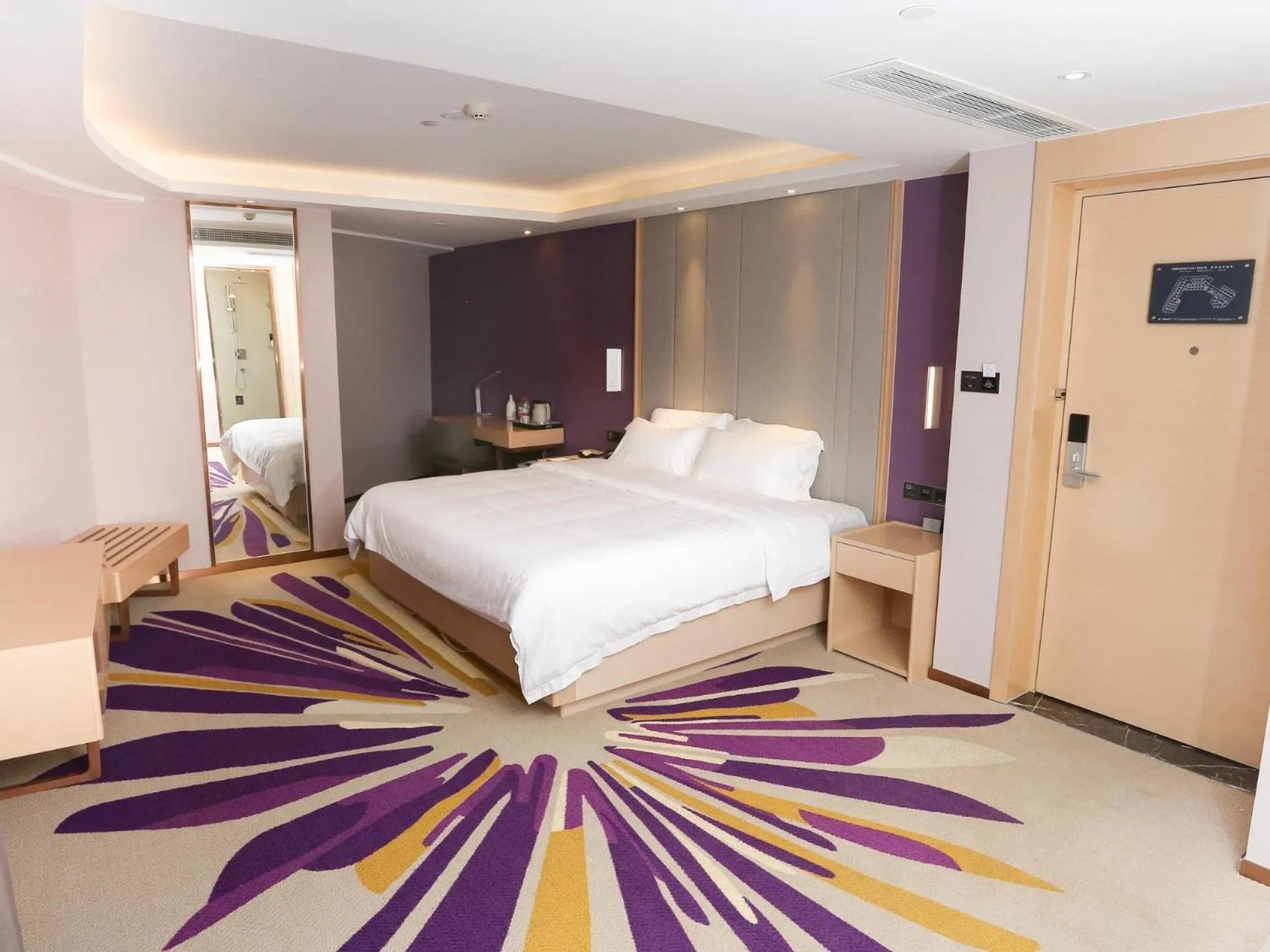 Bed in Lavande Hotel Zhoushan Putuo