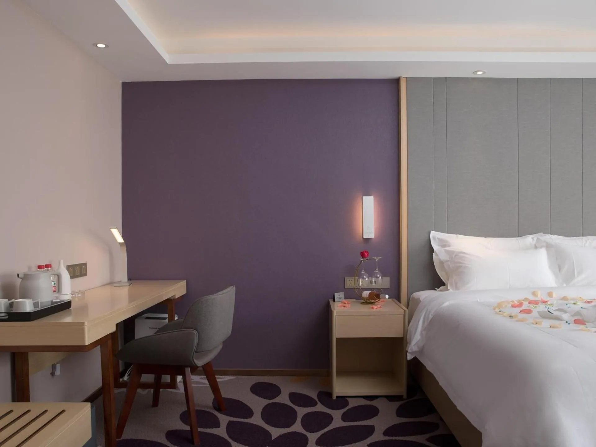 Bed in Lavande Hotel Yangchun Donghu