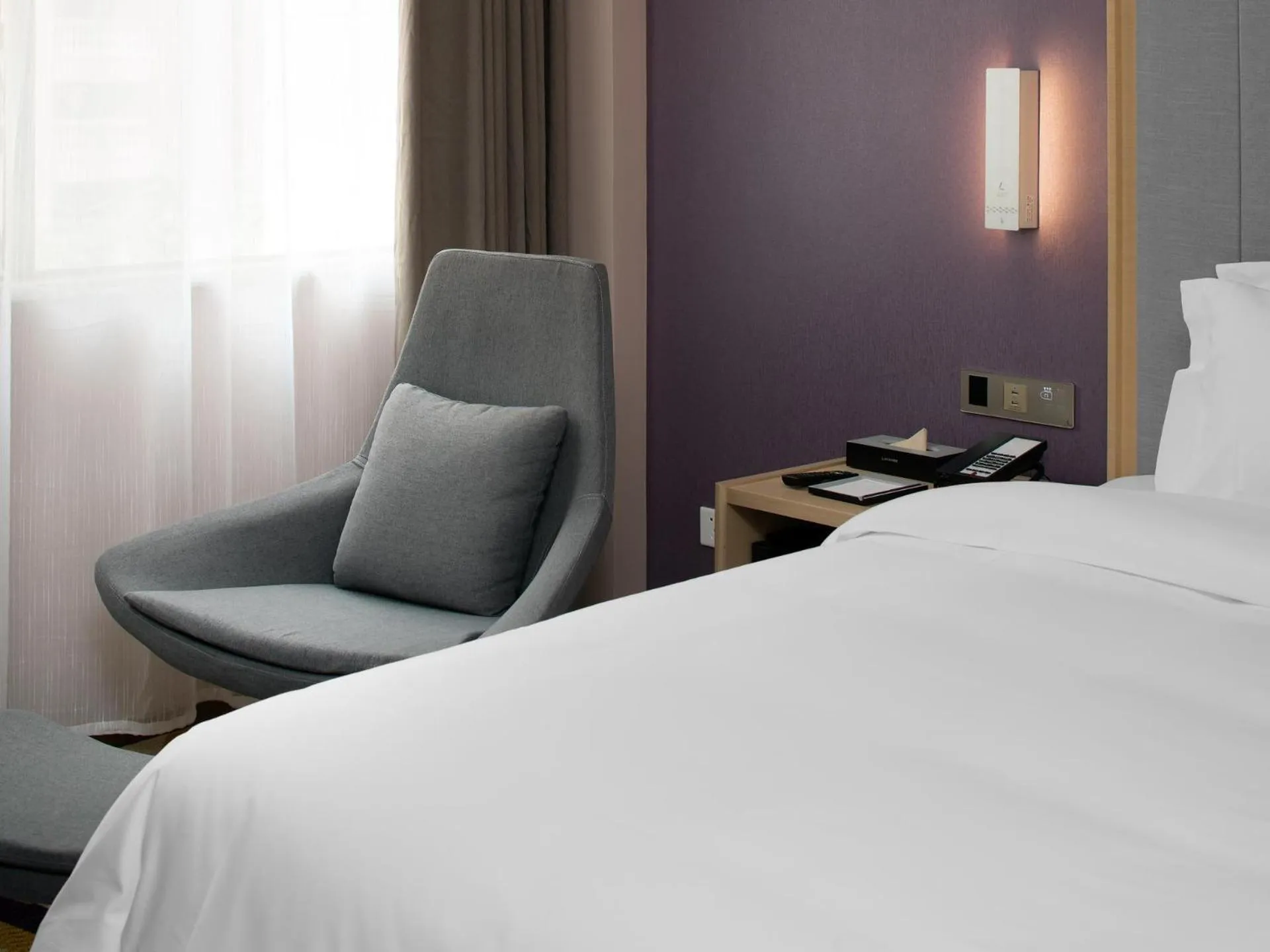 Bed in Lavande Hotel Yangchun Donghu