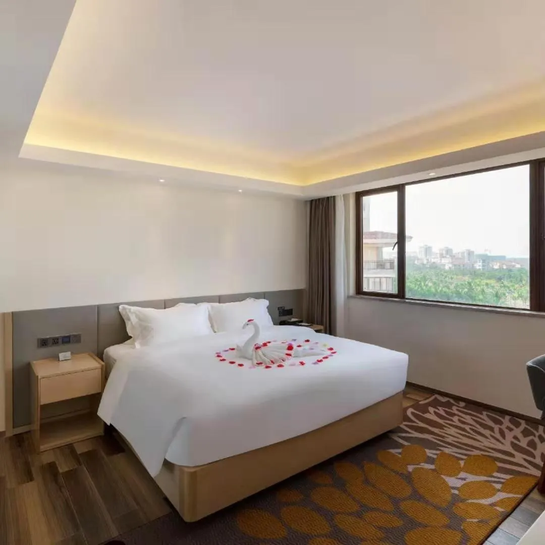 Bed in Lavande Hotel Haikou Binhai Avenue