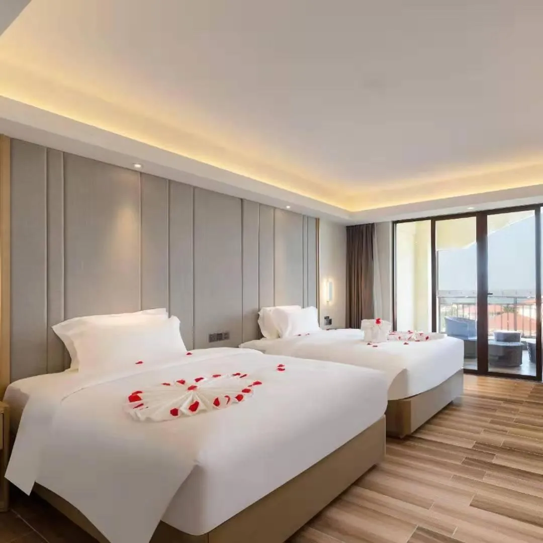 Bed in Lavande Hotel Haikou Binhai Avenue
