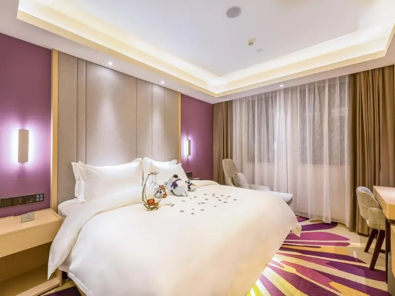 Bed in Lavande Hotel Langfang City Government