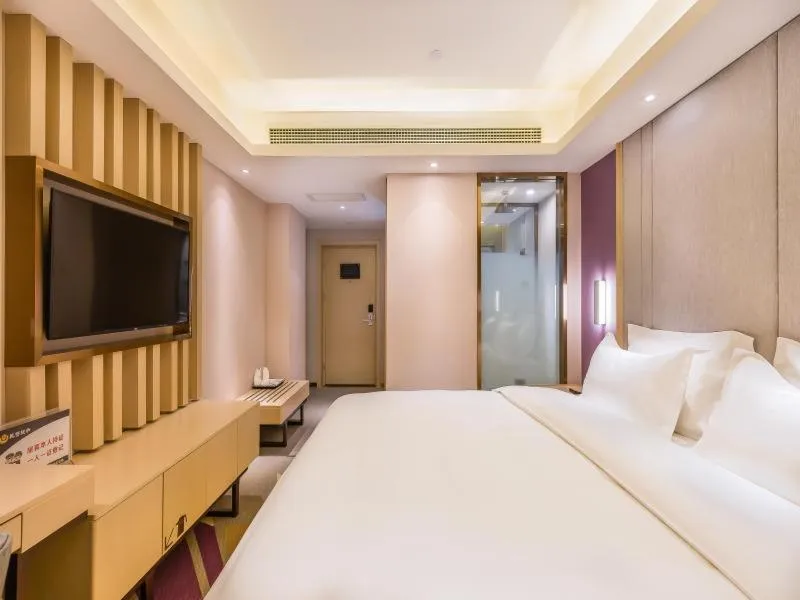 Bed in Lavande Hotel Langfang City Government