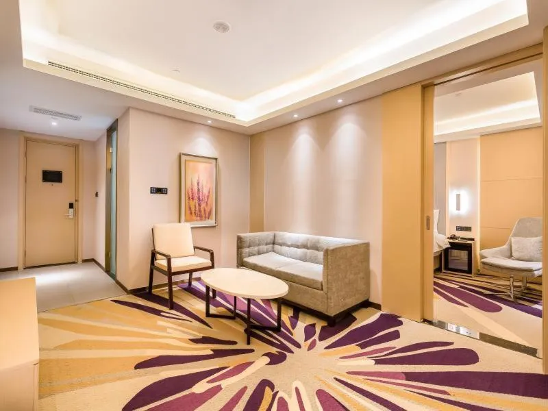 Bed in Lavande Hotel Langfang City Government