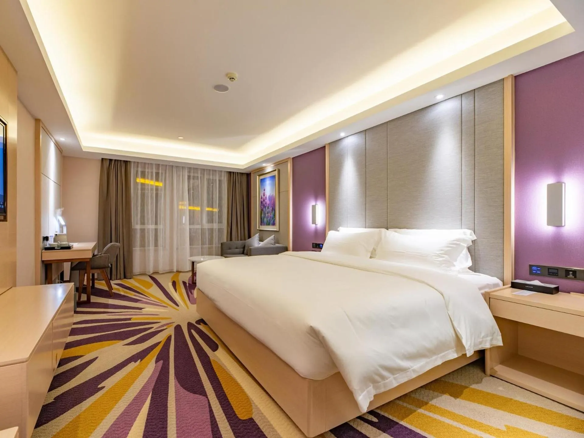 Bed in Lavande Hotel Heze University Road