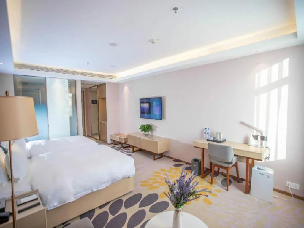 Bed in Lavande Hotel Jinzhou Jiefang Road Kaixuan Building