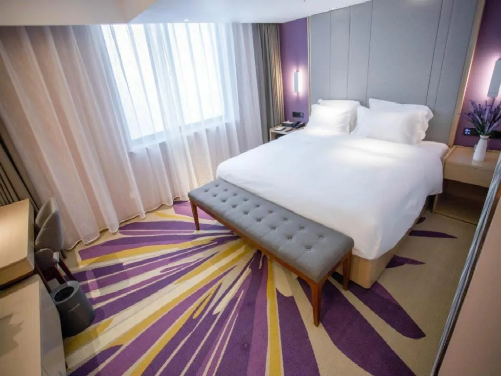 Bed in Lavande Hotel Jinzhou Jiefang Road Kaixuan Building