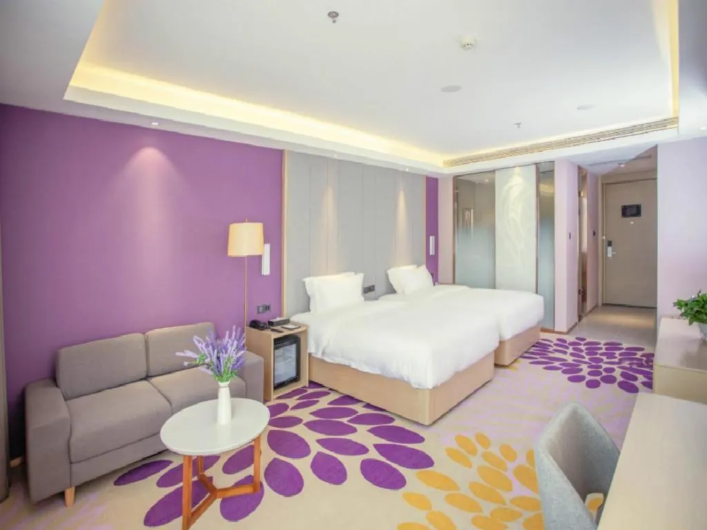 Bed in Lavande Hotel Jinzhou Jiefang Road Kaixuan Building