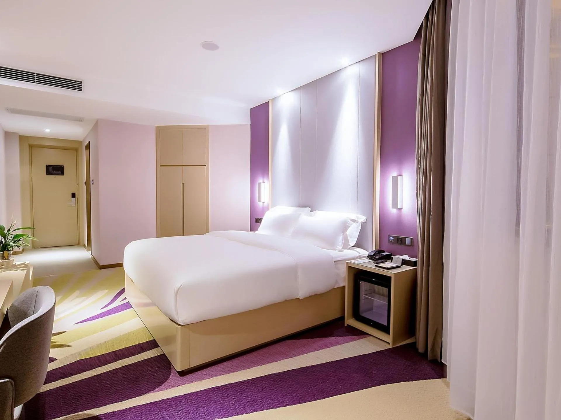 Bed in Lavande Hotel Changsha Xingsha Center