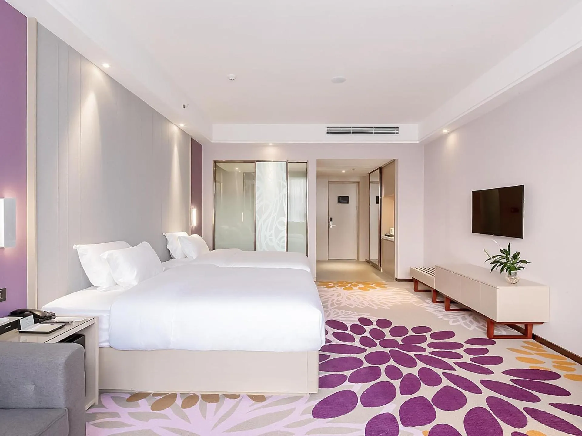 Bed in Lavande Hotel Changsha Xingsha Center