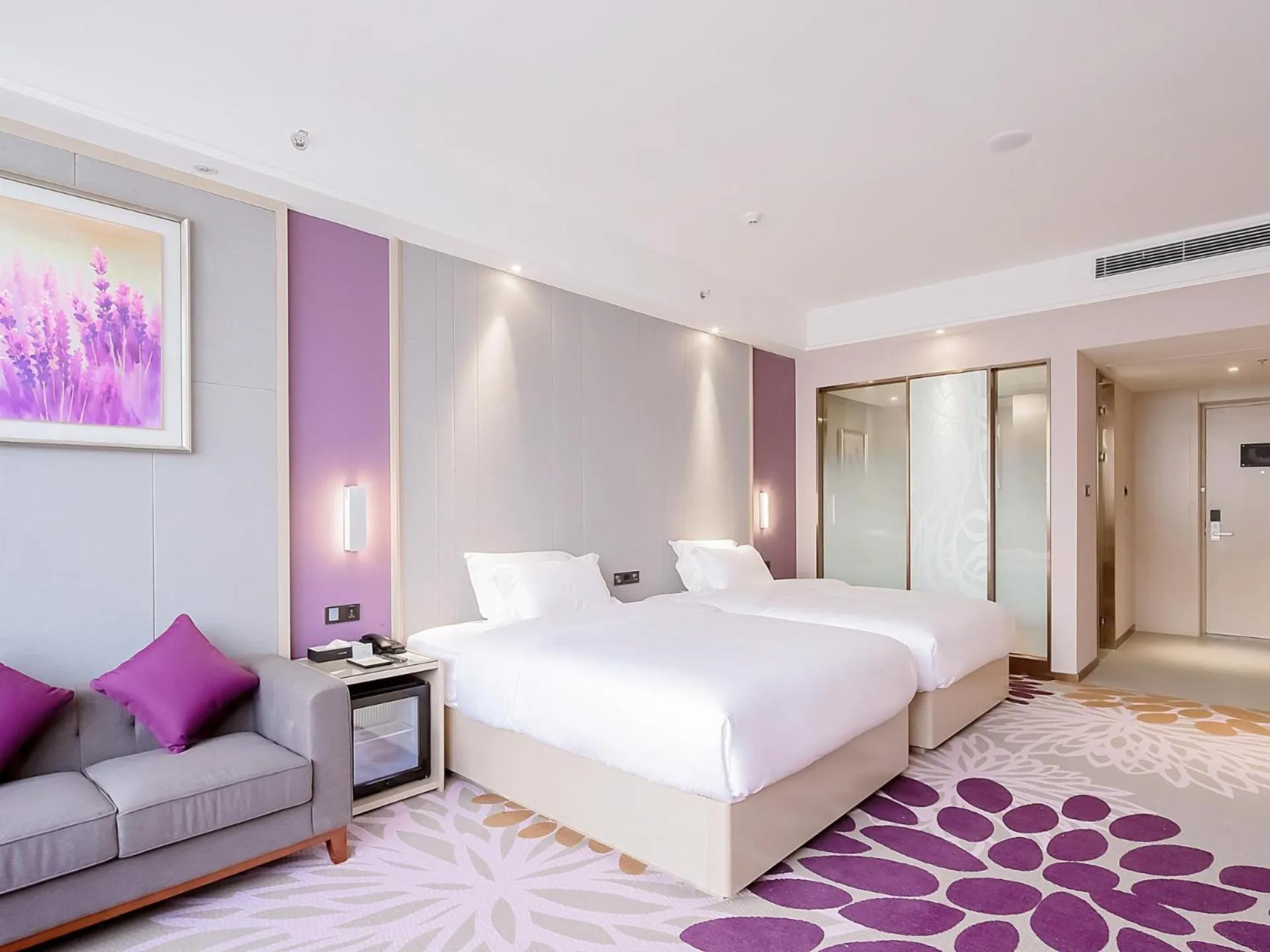 Bed in Lavande Hotel Changsha Xingsha Center