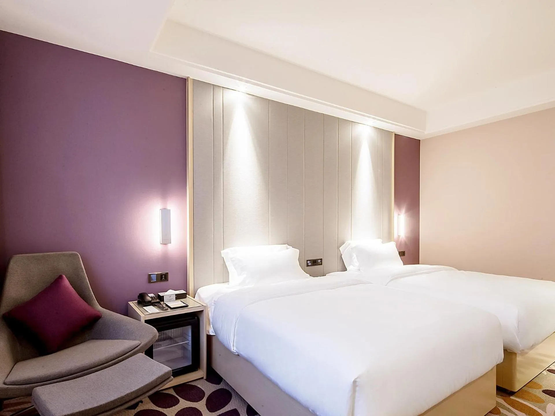 Bed in Lavande Hotel Changsha Xingsha Center