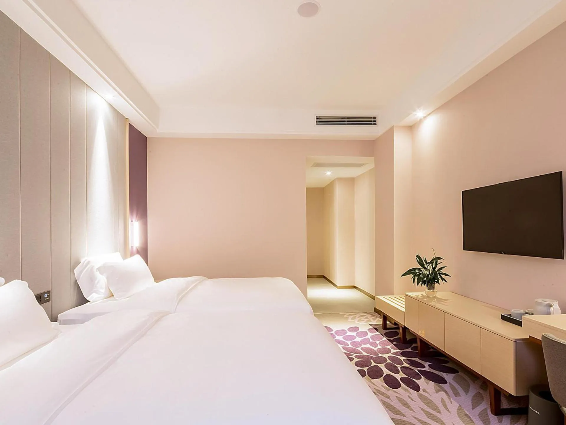 Bed in Lavande Hotel Changsha Xingsha Center