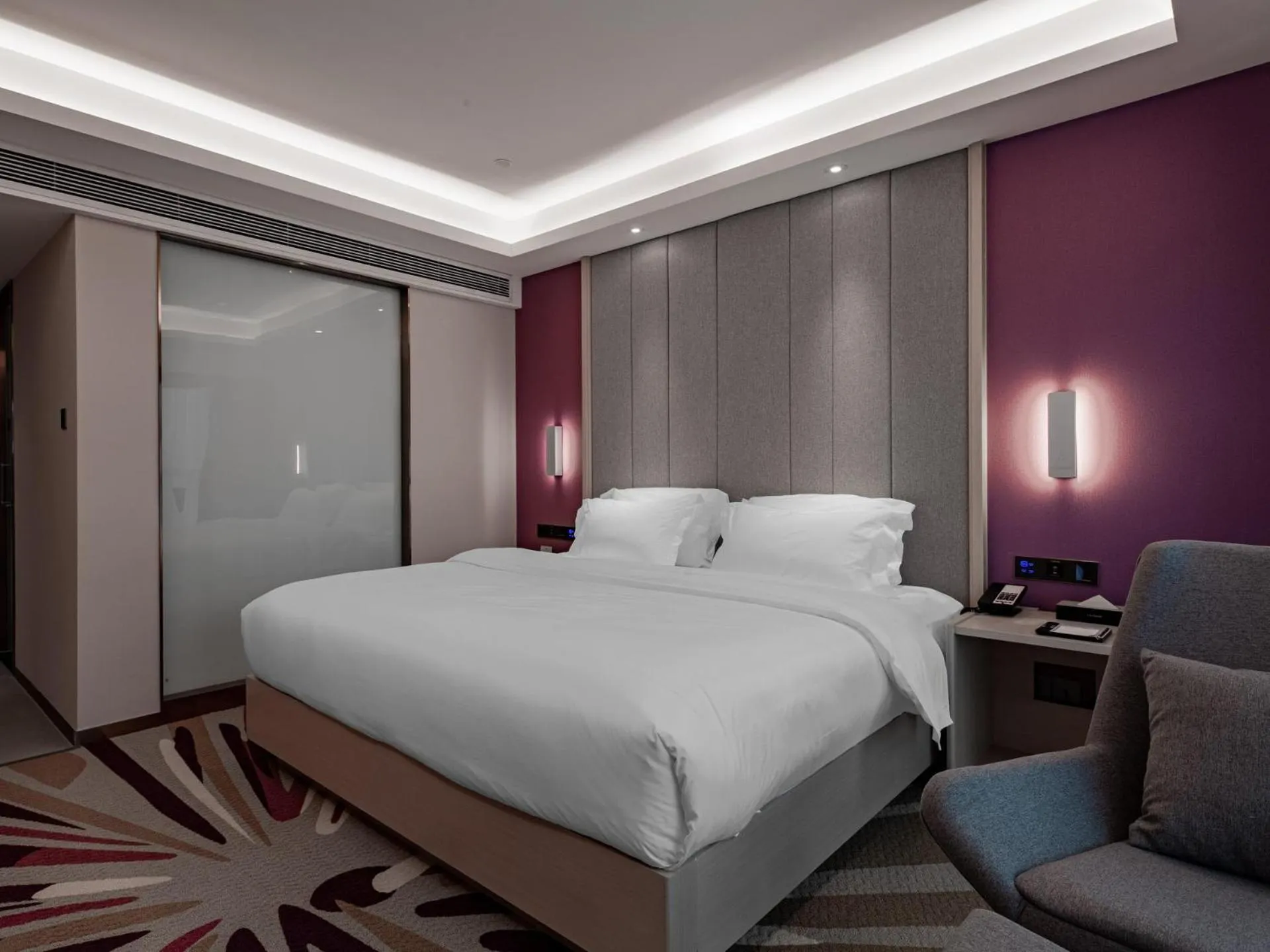 Bed in Lavande Hotel Changsha Avenue Metro Station