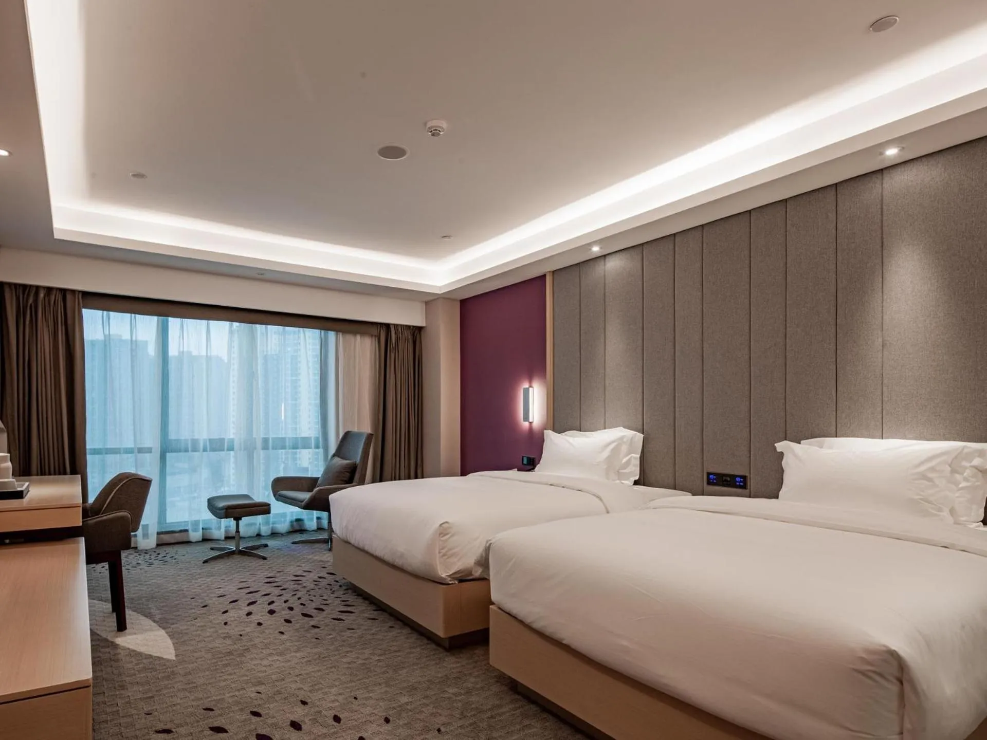 Bed in Lavande Hotel Changsha Avenue Metro Station