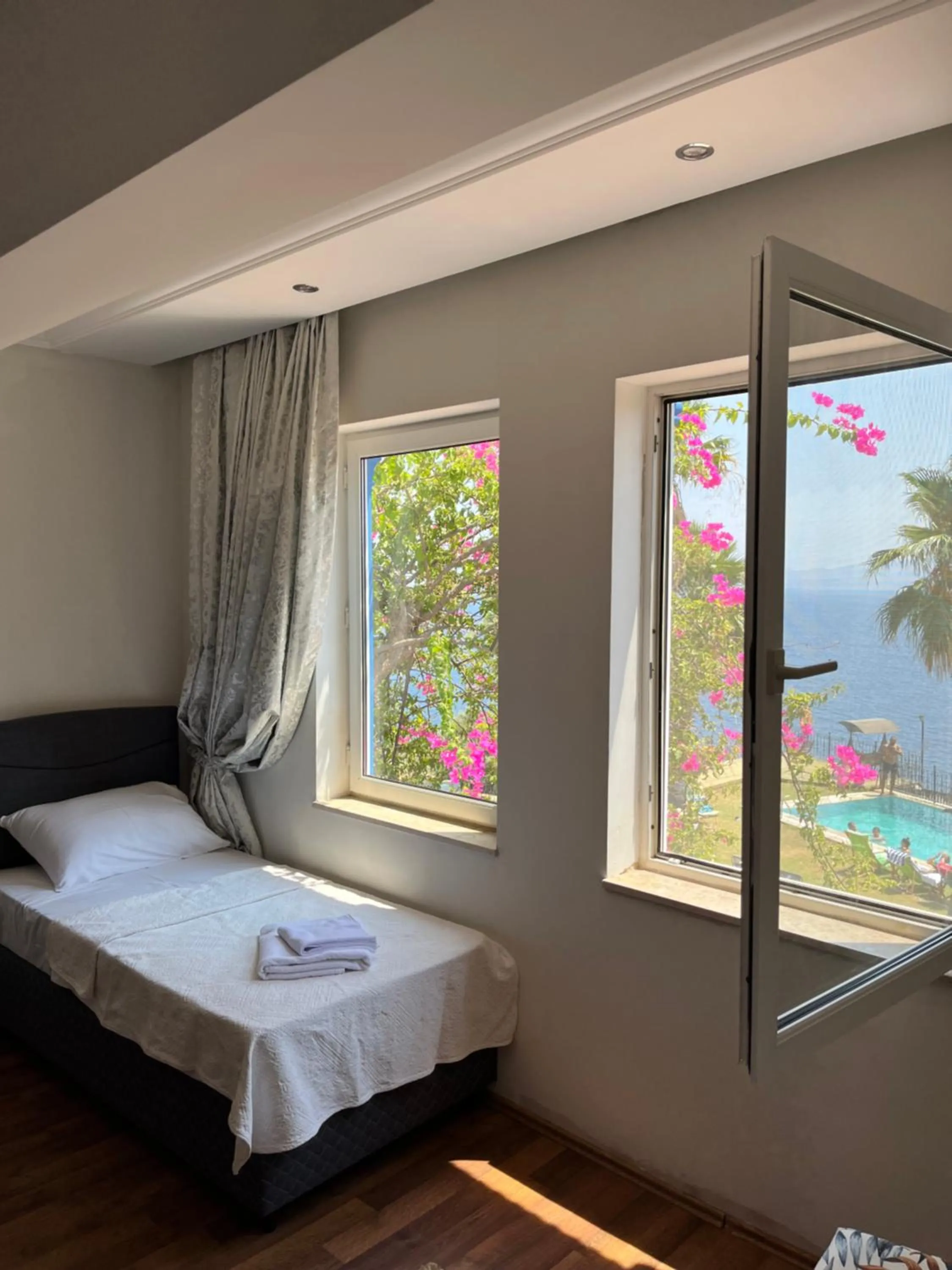 Bed in Datca Villa Carla Hotel