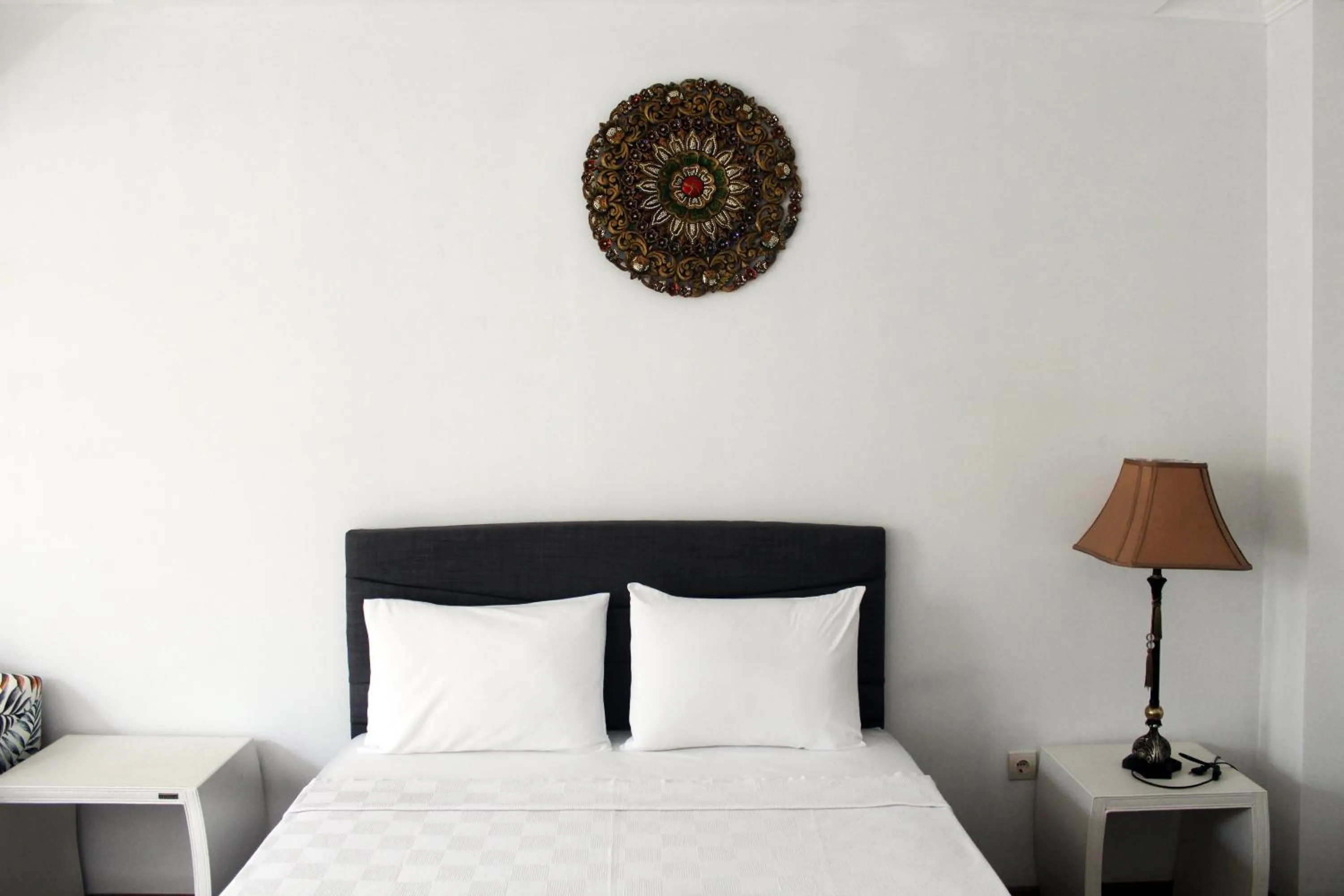 Bed in Datca Villa Carla Hotel