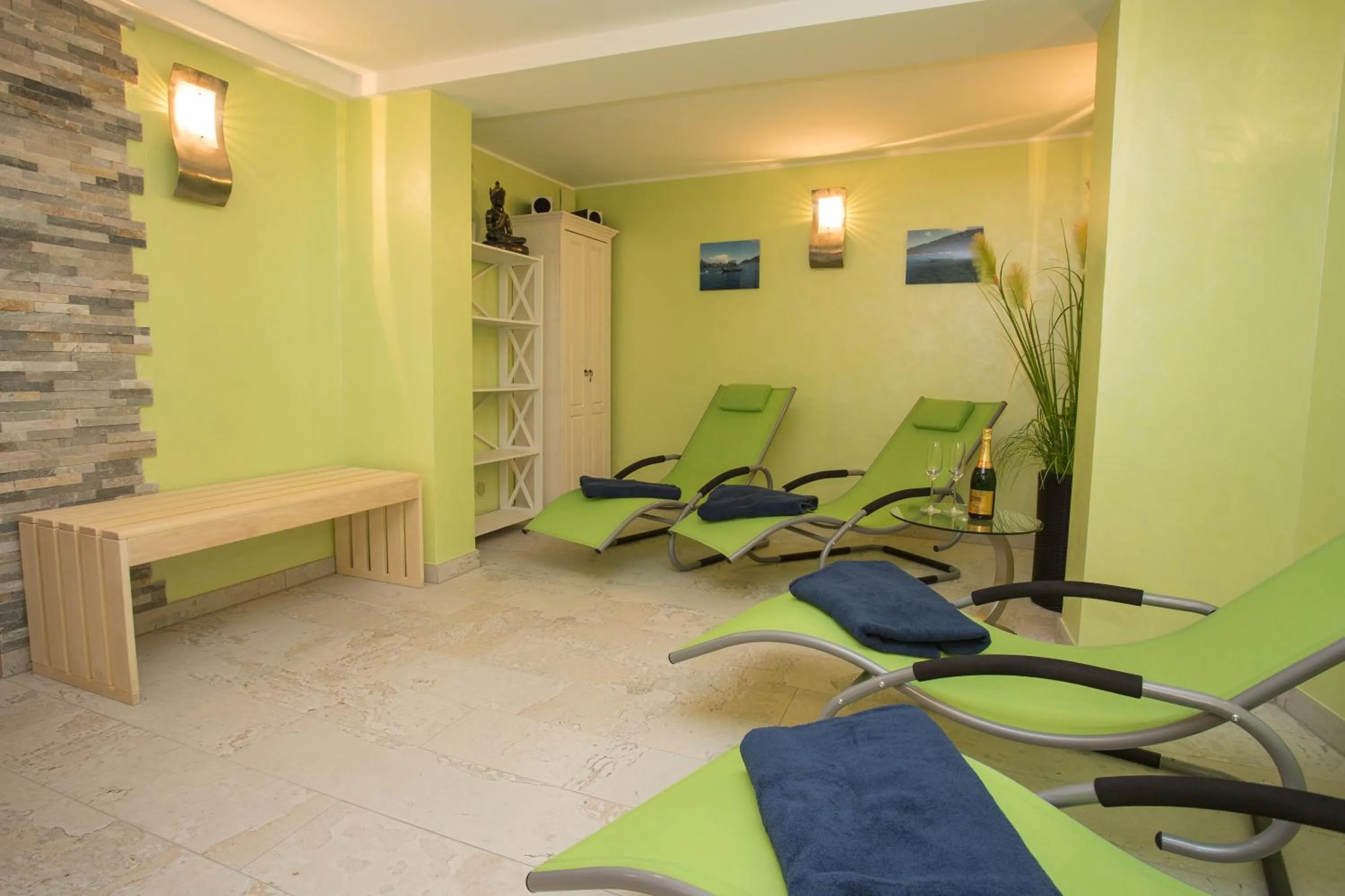 Sauna in Hotel Garni Maaß