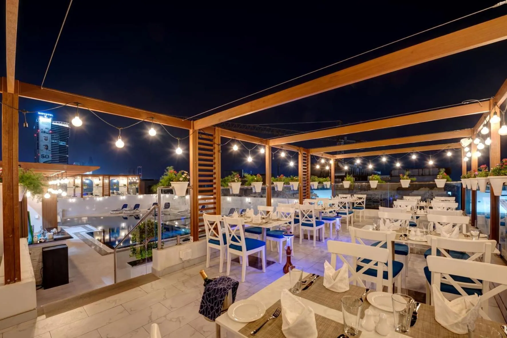 Lounge or bar in Donatello Hotel