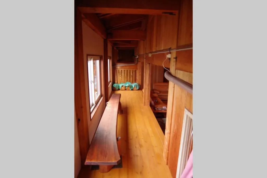 Seating area in Miyajima Breeze