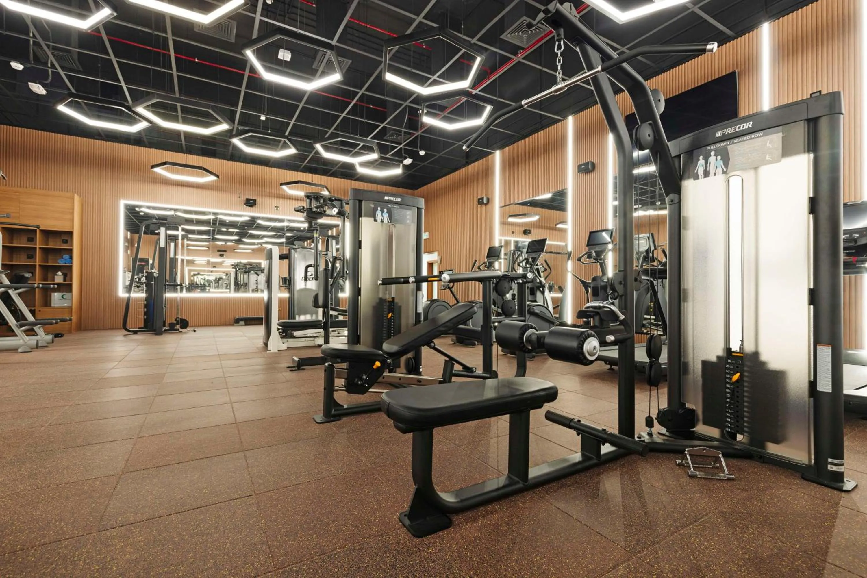 Fitness centre/facilities in Radisson Blu Hotel, Doha