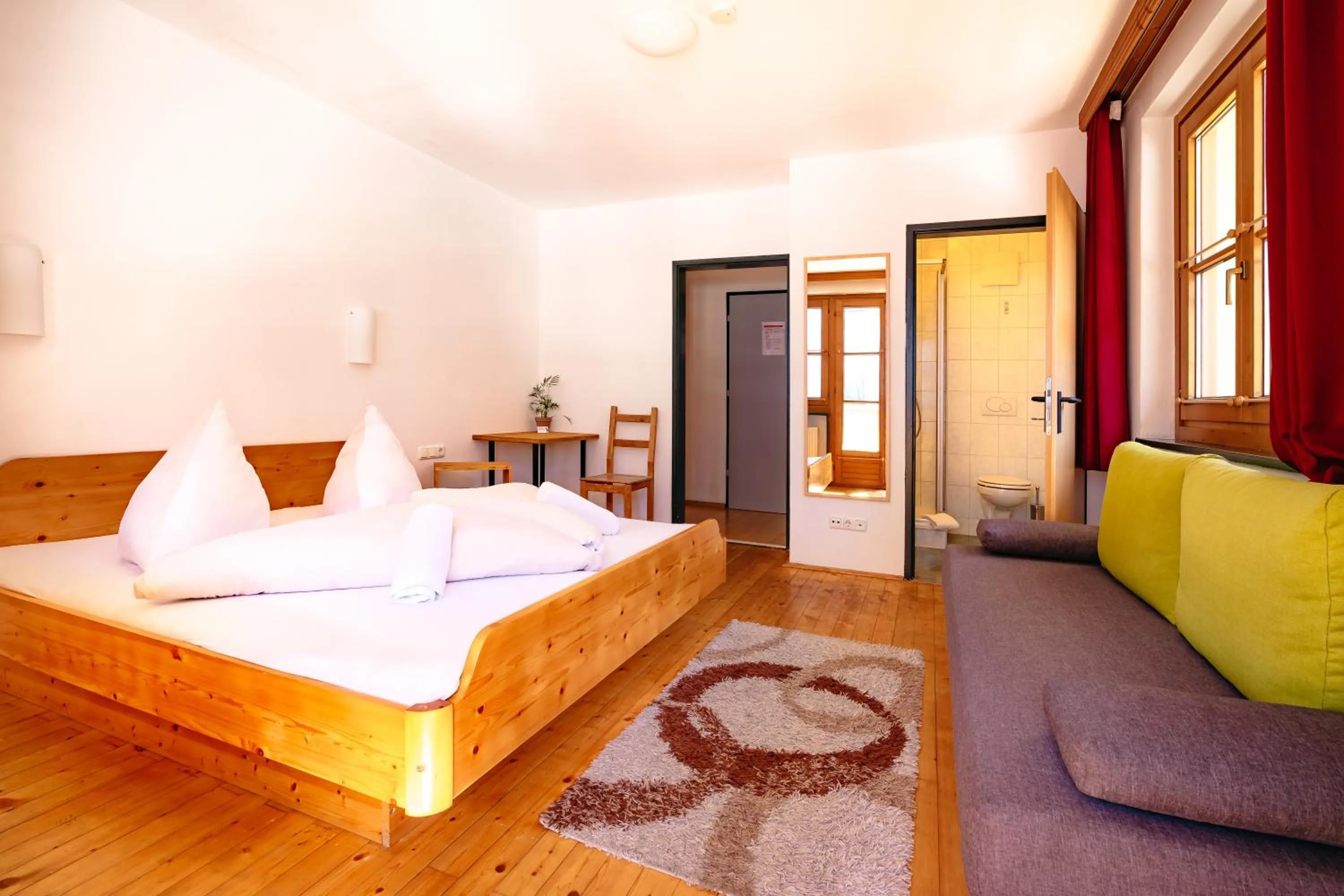 Bed in das Cityhouse