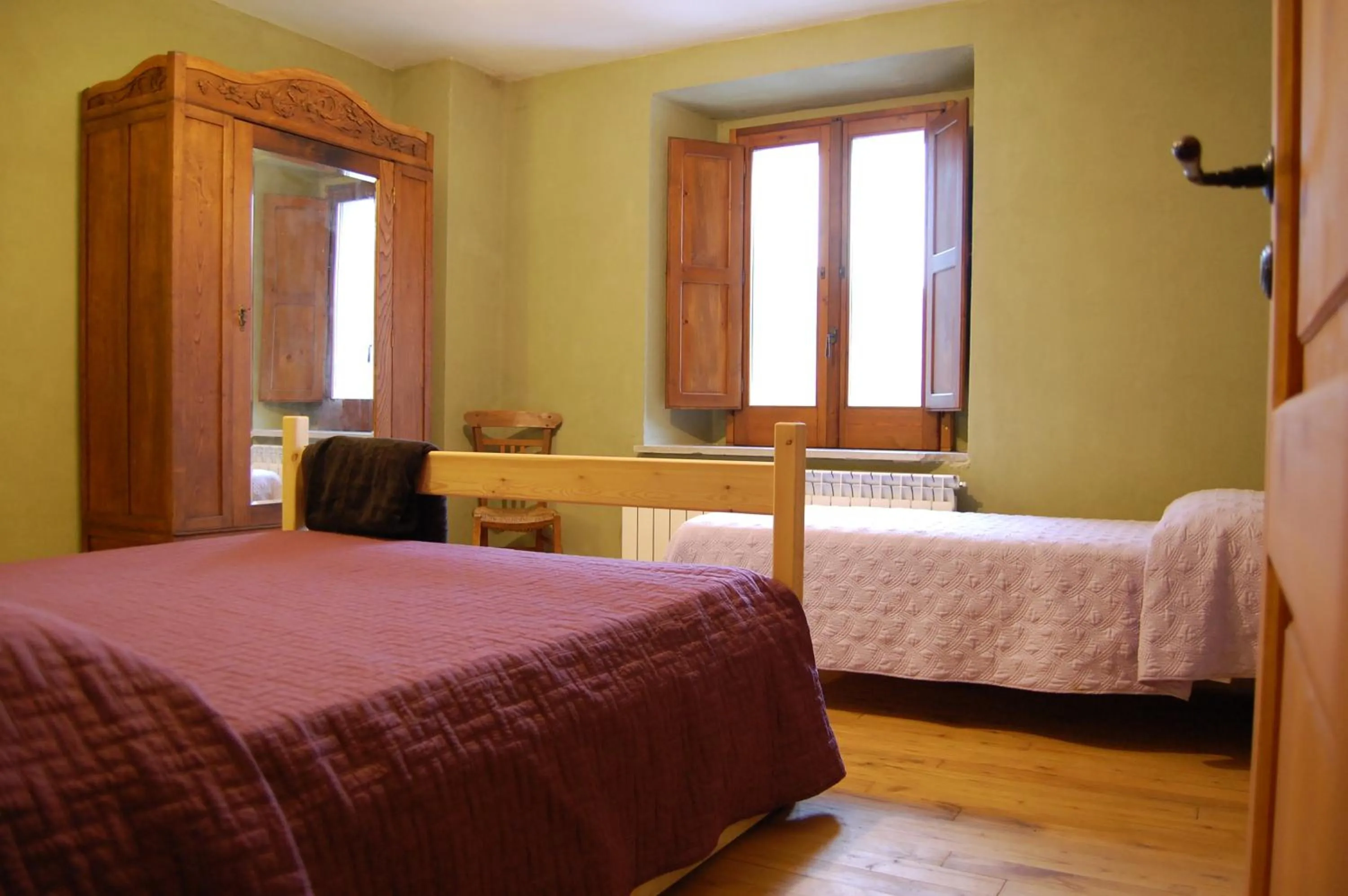 Photo of the whole room in Rifugio Casello Margherita