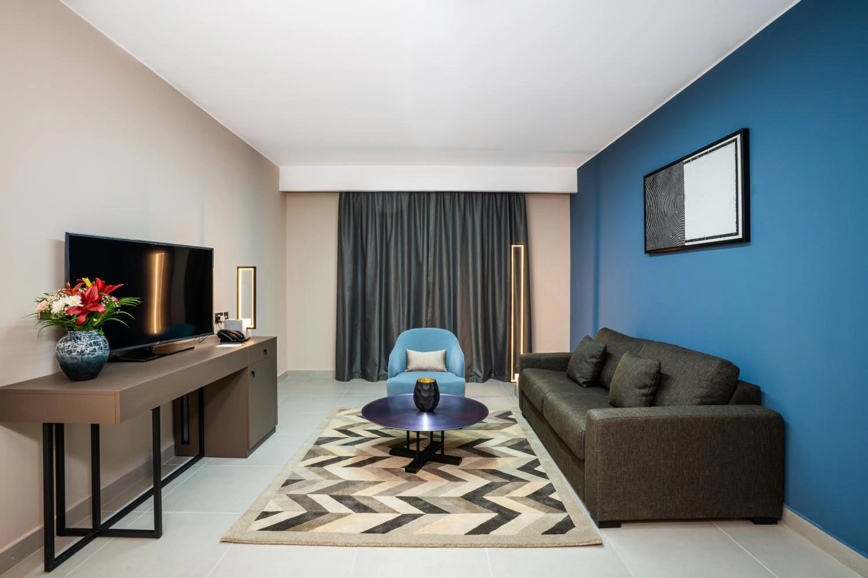 Living room in Hotel Holiday International