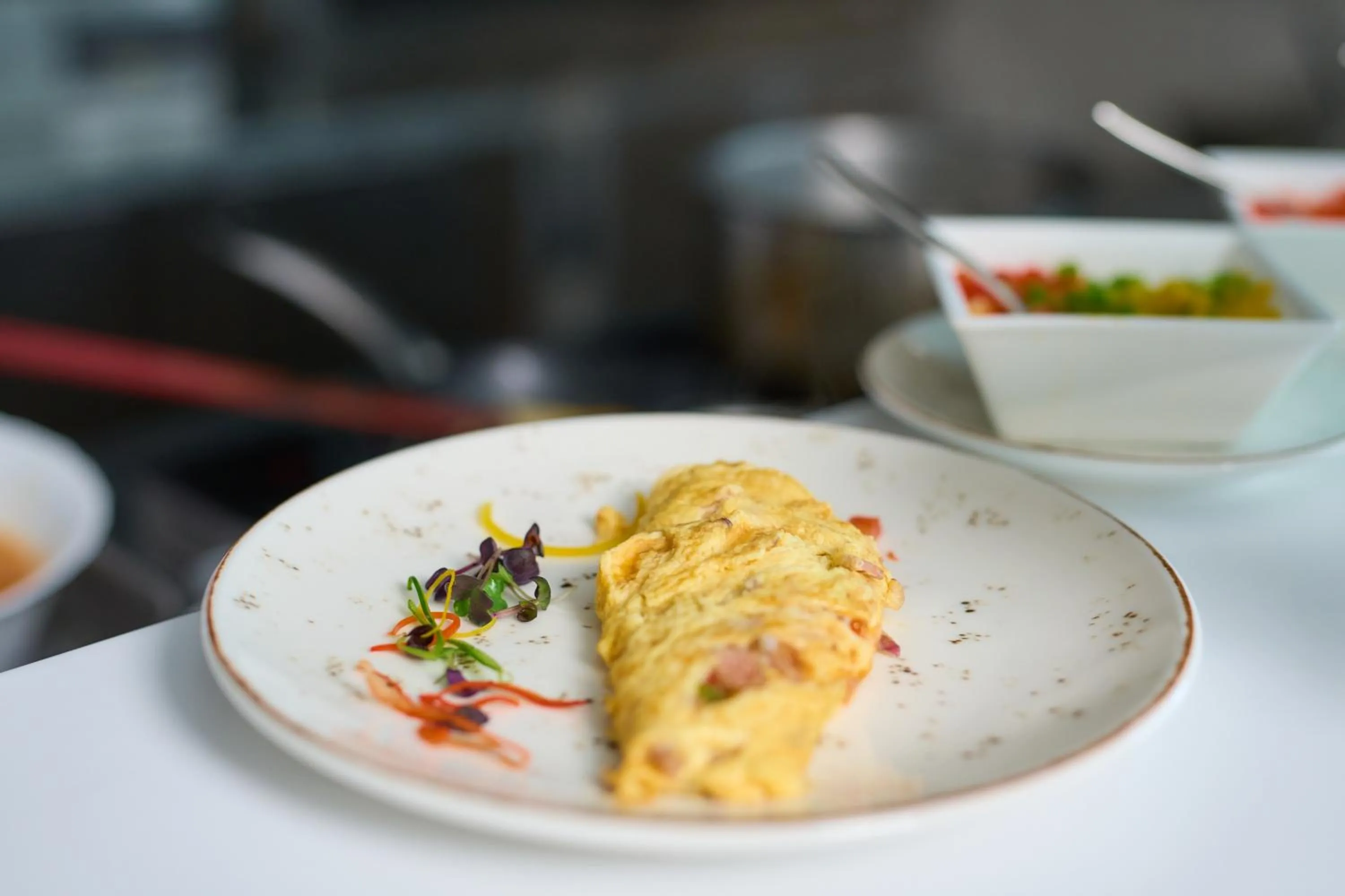 Breakfast in Hotel Holiday International