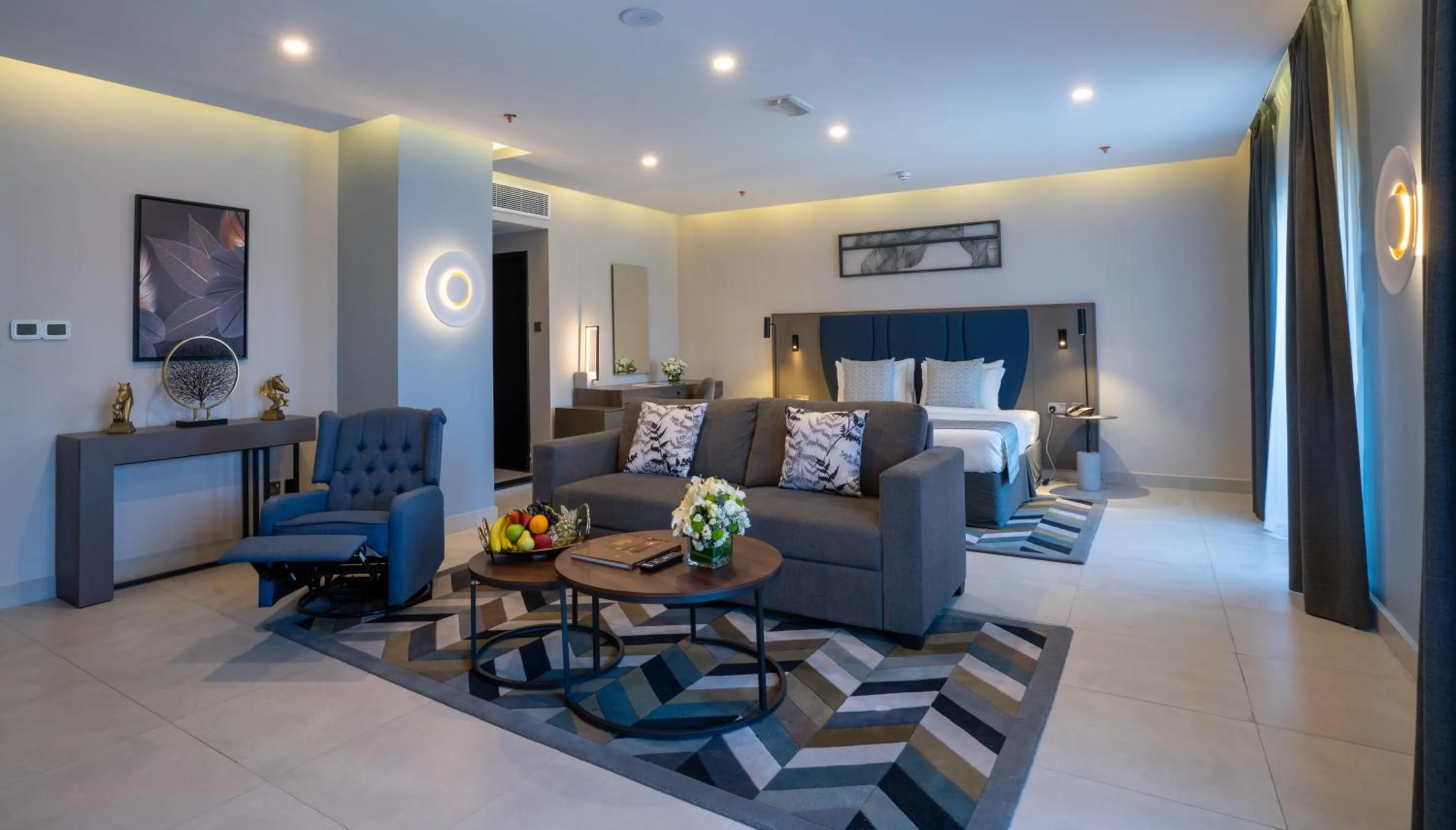 Living room in Hotel Holiday International