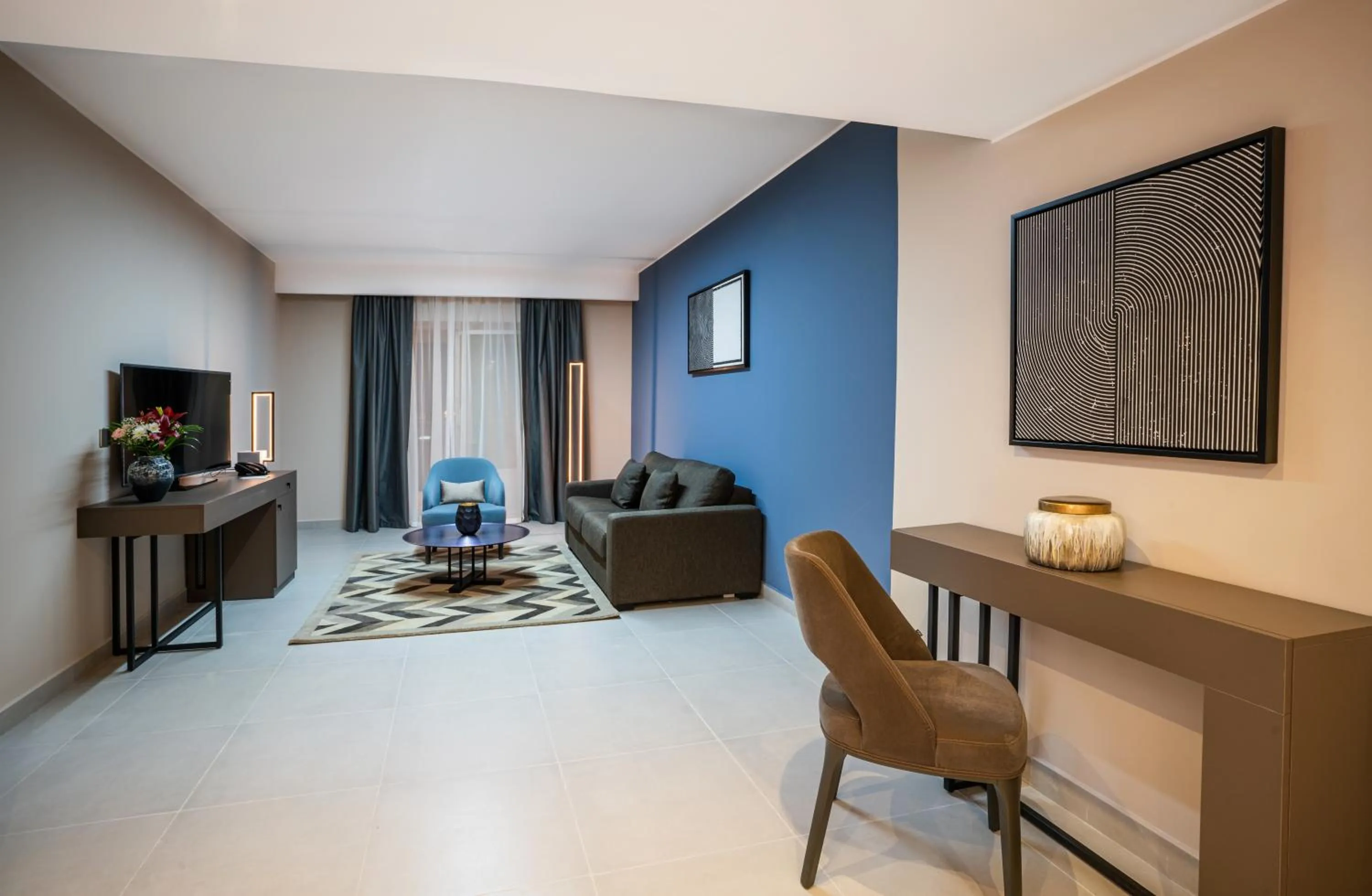 Living room in Hotel Holiday International