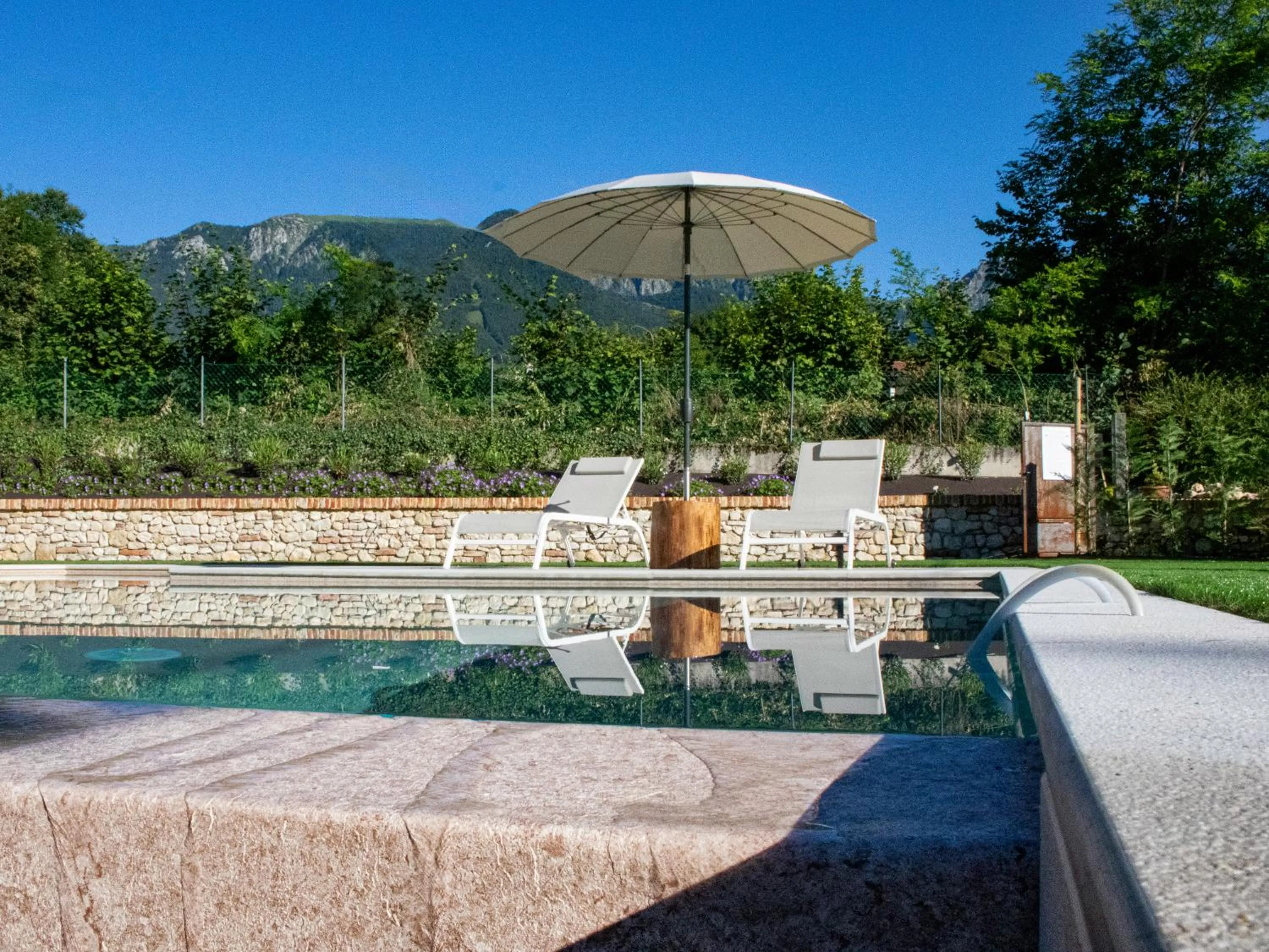 Mountain view in b&b al fienile