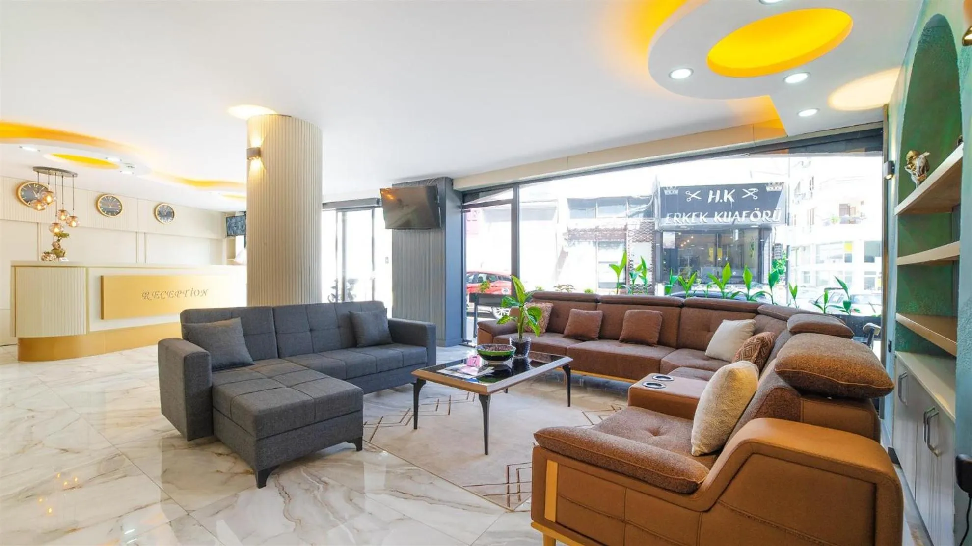 Lobby or reception in Blue Marina Hotel & Spa