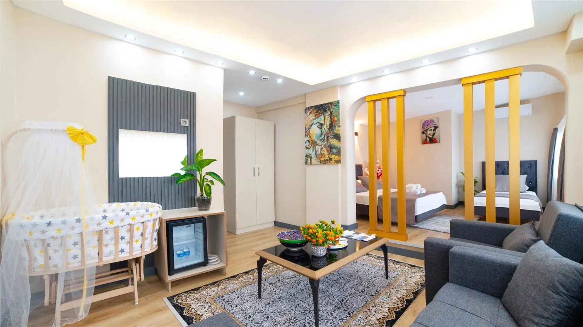 Living room in Blue Marina Hotel & Spa