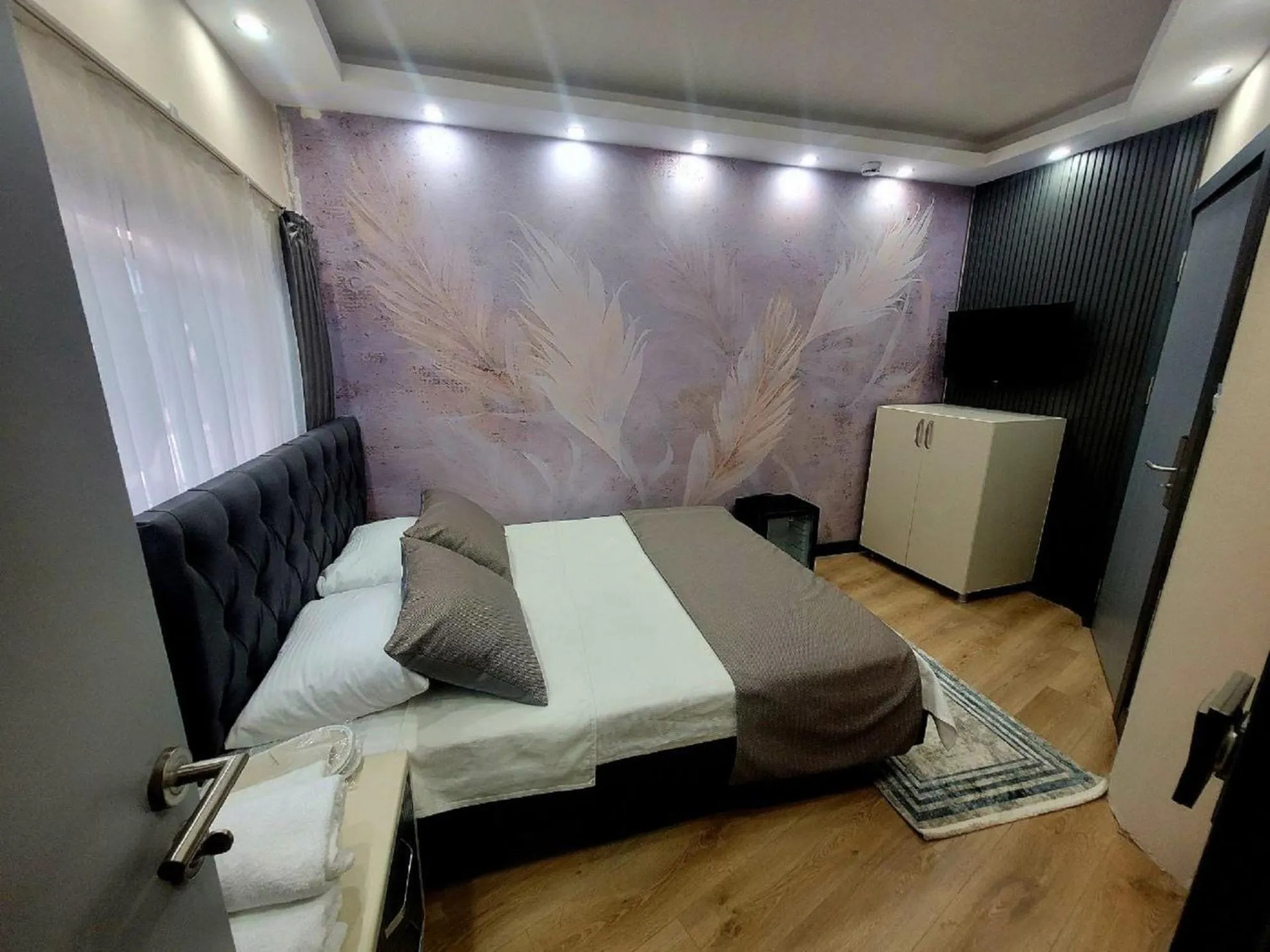 View (from property/room), Bed in Blue Marina Hotel & Spa