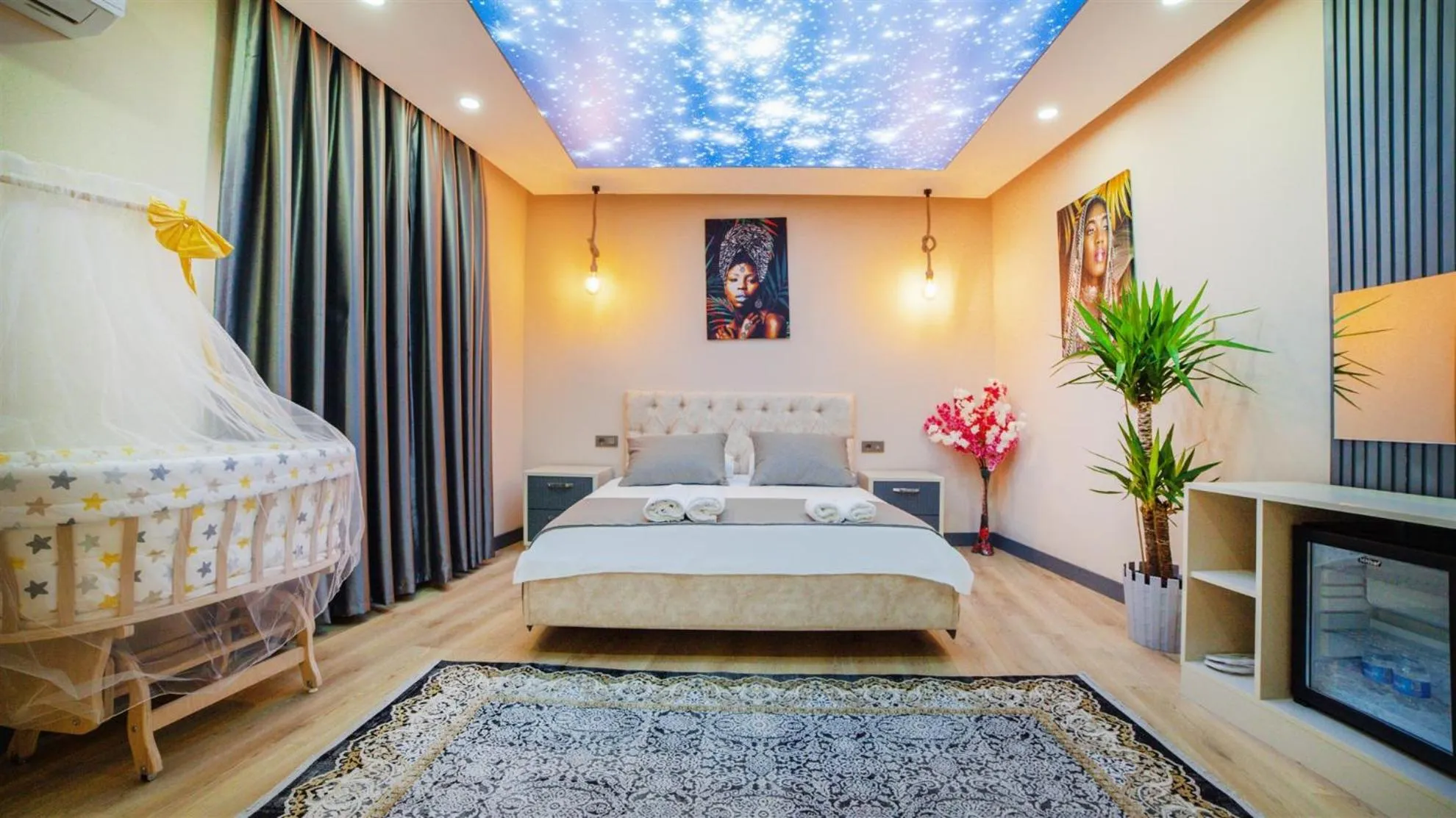 Bed in Blue Marina Hotel & Spa