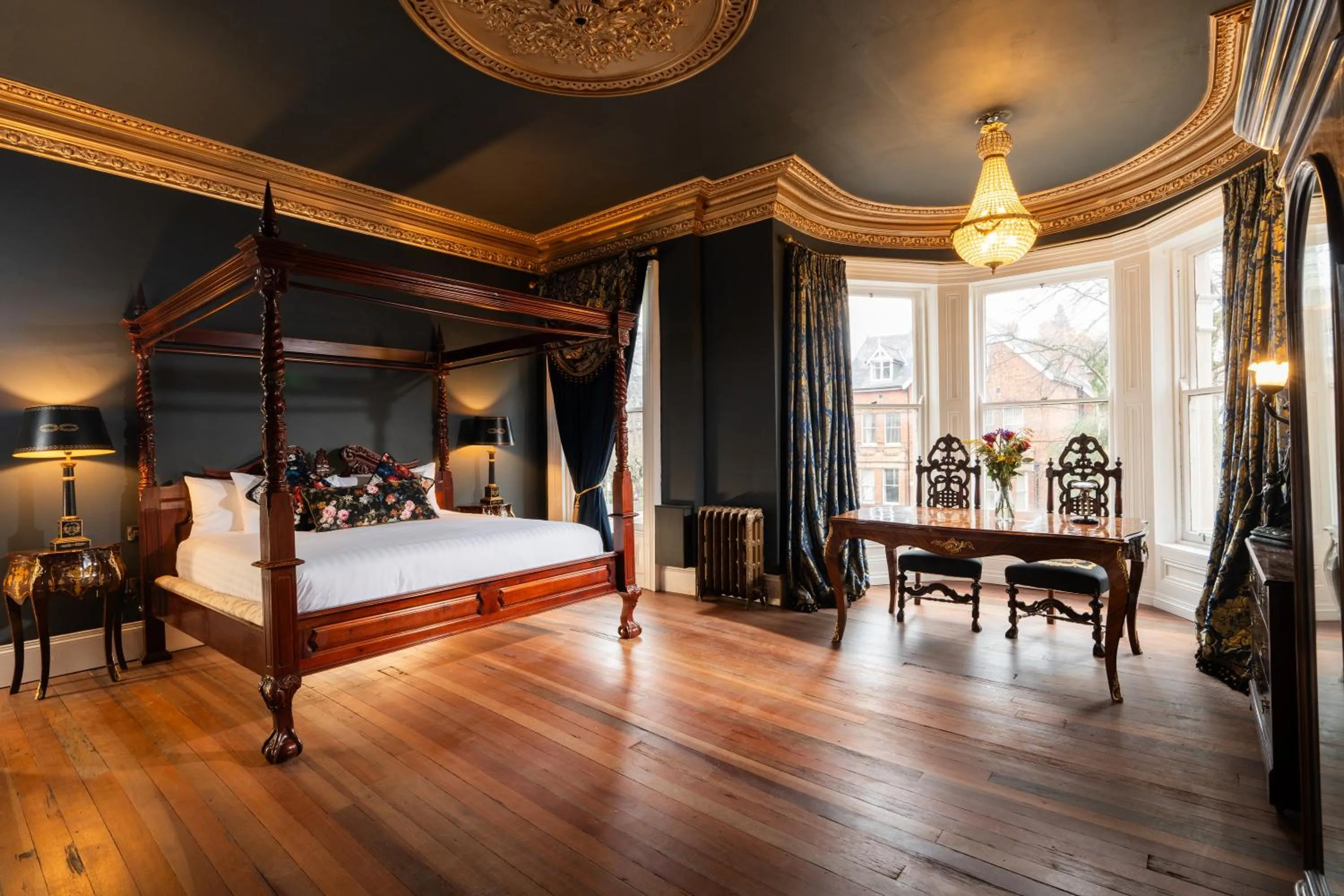 Bedroom, Bed in The Harrison Chambers of Distinction