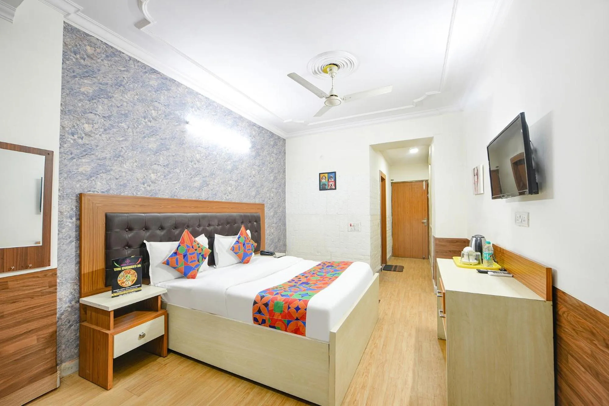 Bed in FabHotel Prime Praathana