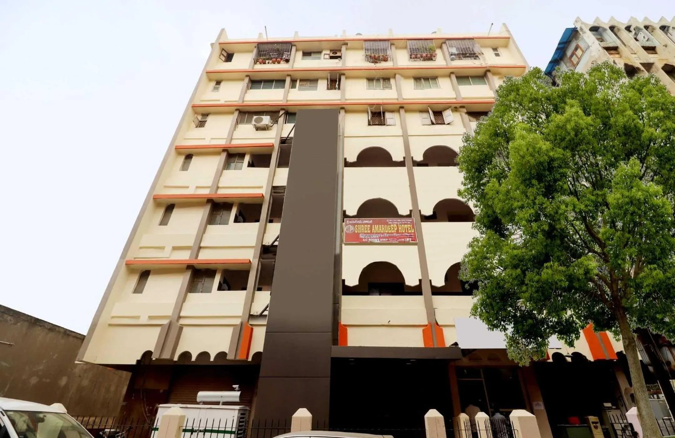 Facade/entrance in Hotel O 74966 Shree Amardeep Hotel