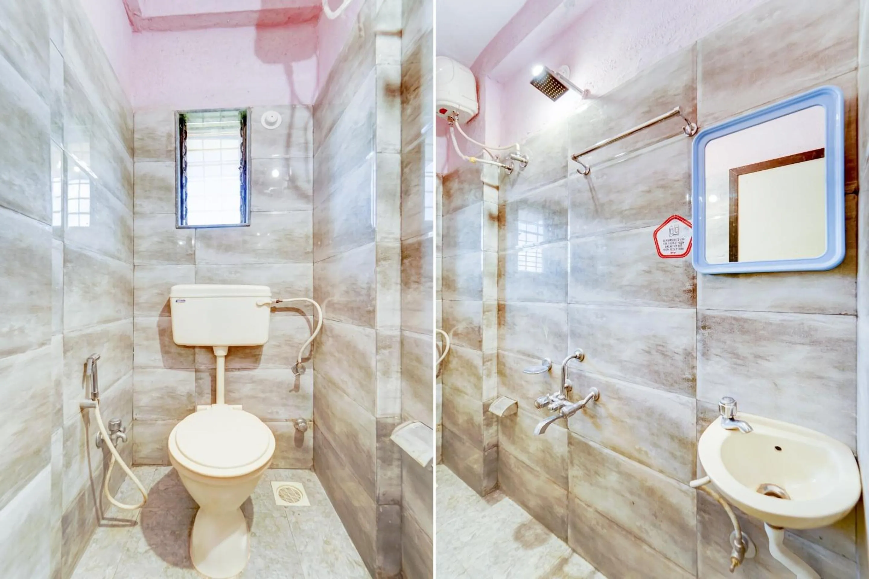 Bathroom in Hotel O Sai Residenci