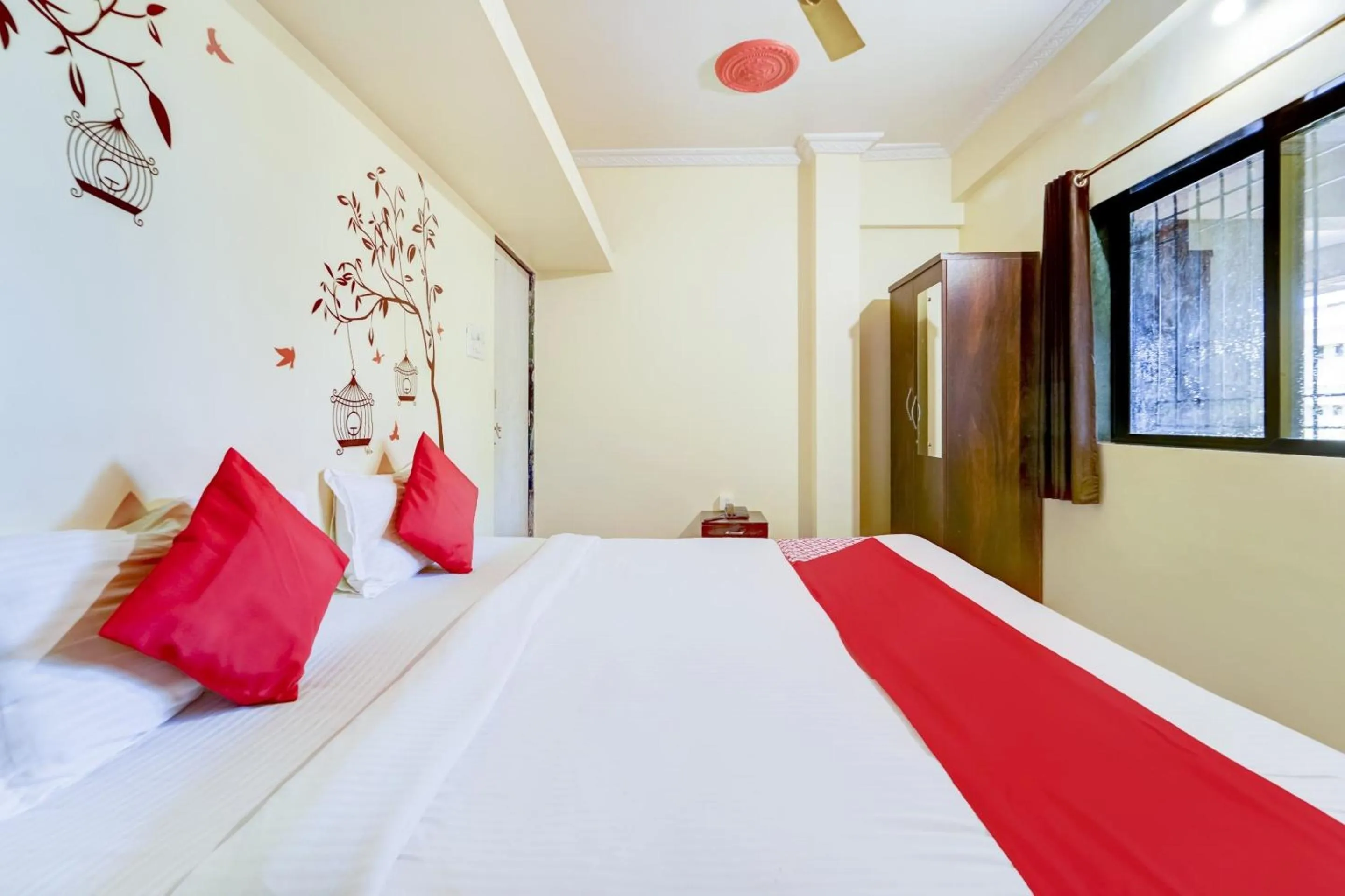 Bedroom, Bed in Hotel O Sai Residenci