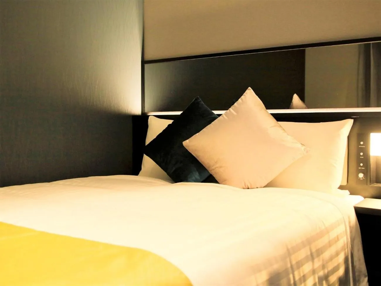 Bed in QuintessaHotel FukuokaTenjin Comic&Books