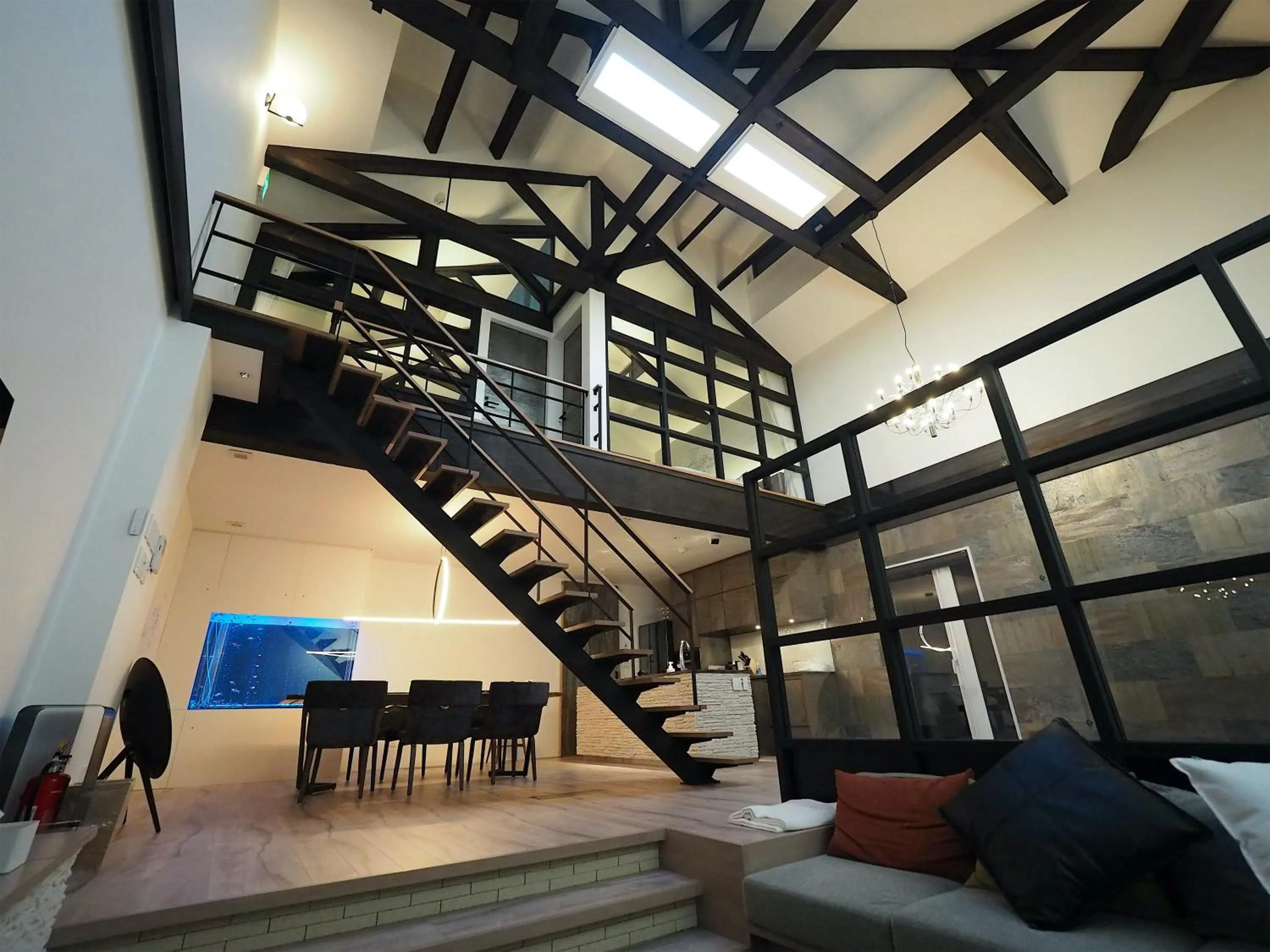 Living room in Pres de La Mer