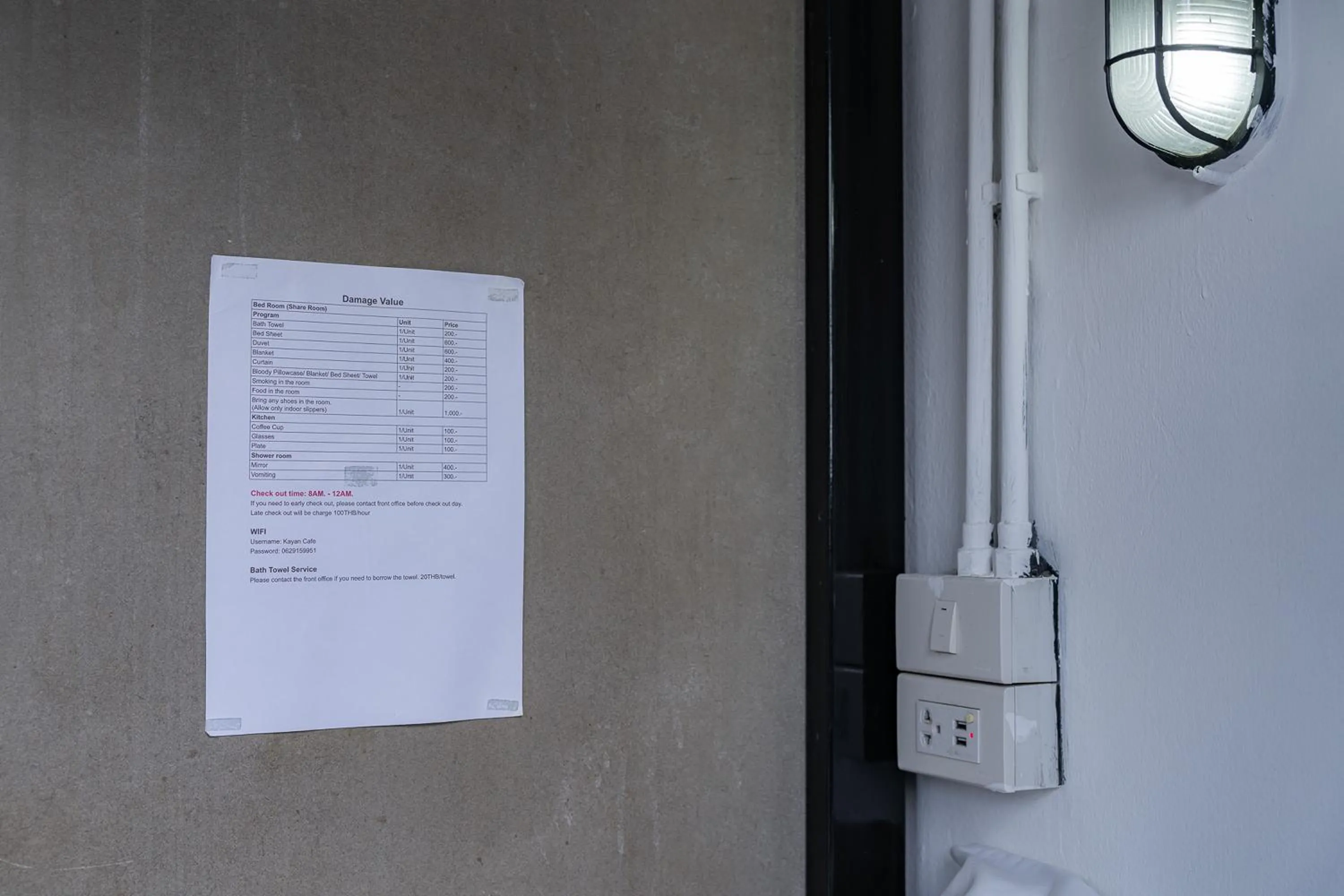 Bedroom in KAYAN Hostel