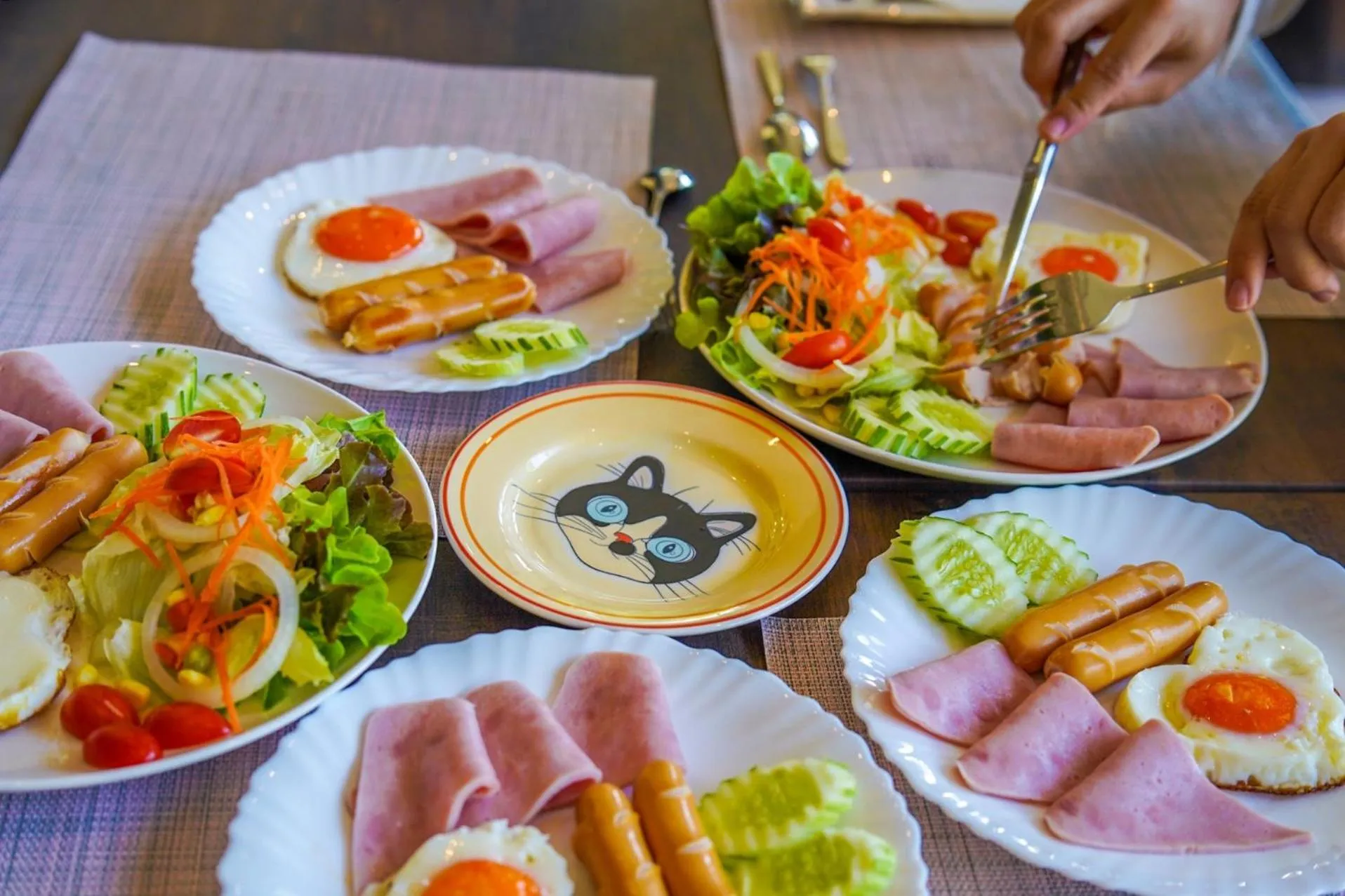 Breakfast in JINGLE JUNGLE RESORT KHAOYAI