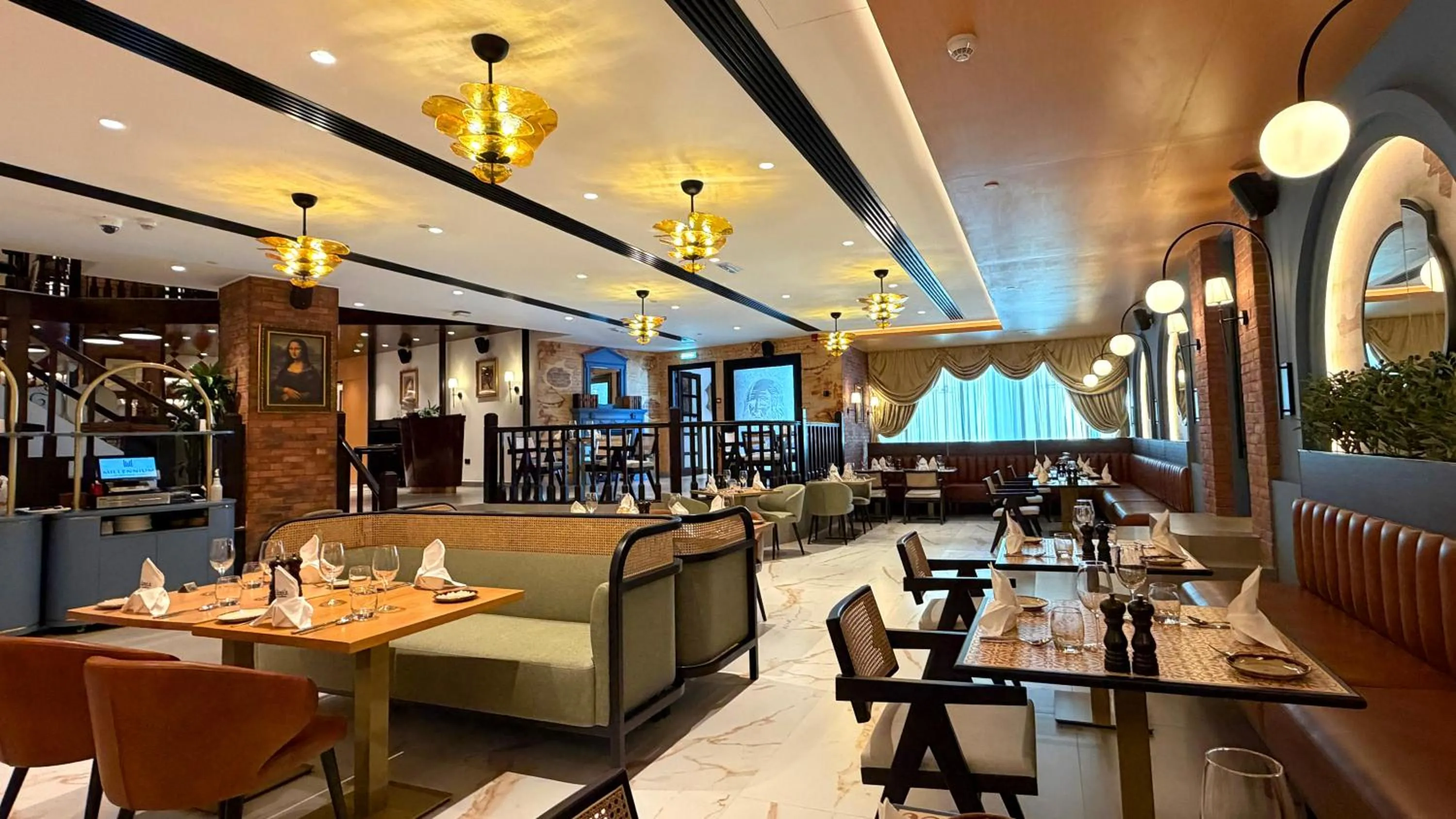 Restaurant/places to eat in Millennium Airport Hotel Dubai