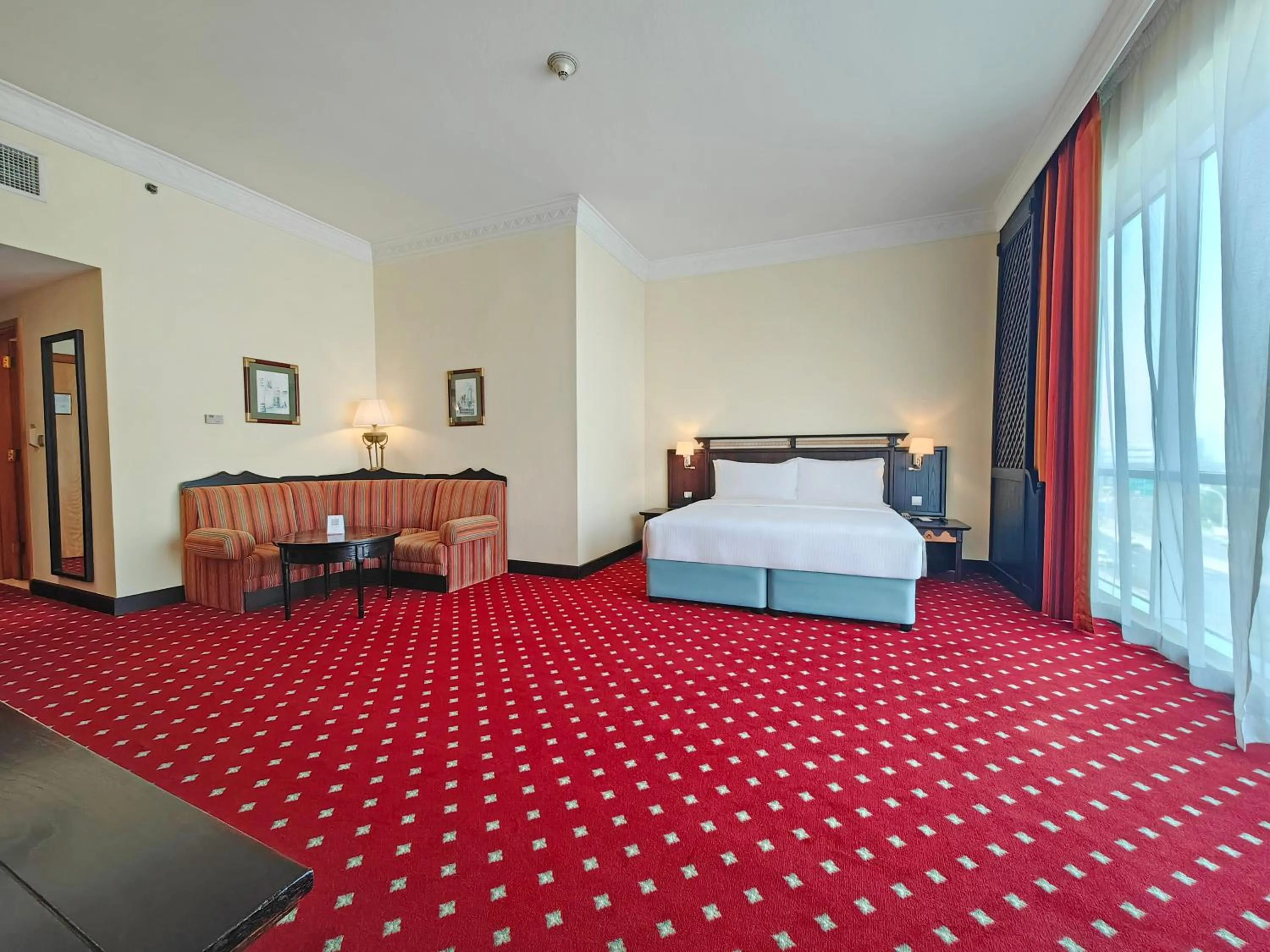 Bedroom, Bed in Millennium Airport Hotel Dubai