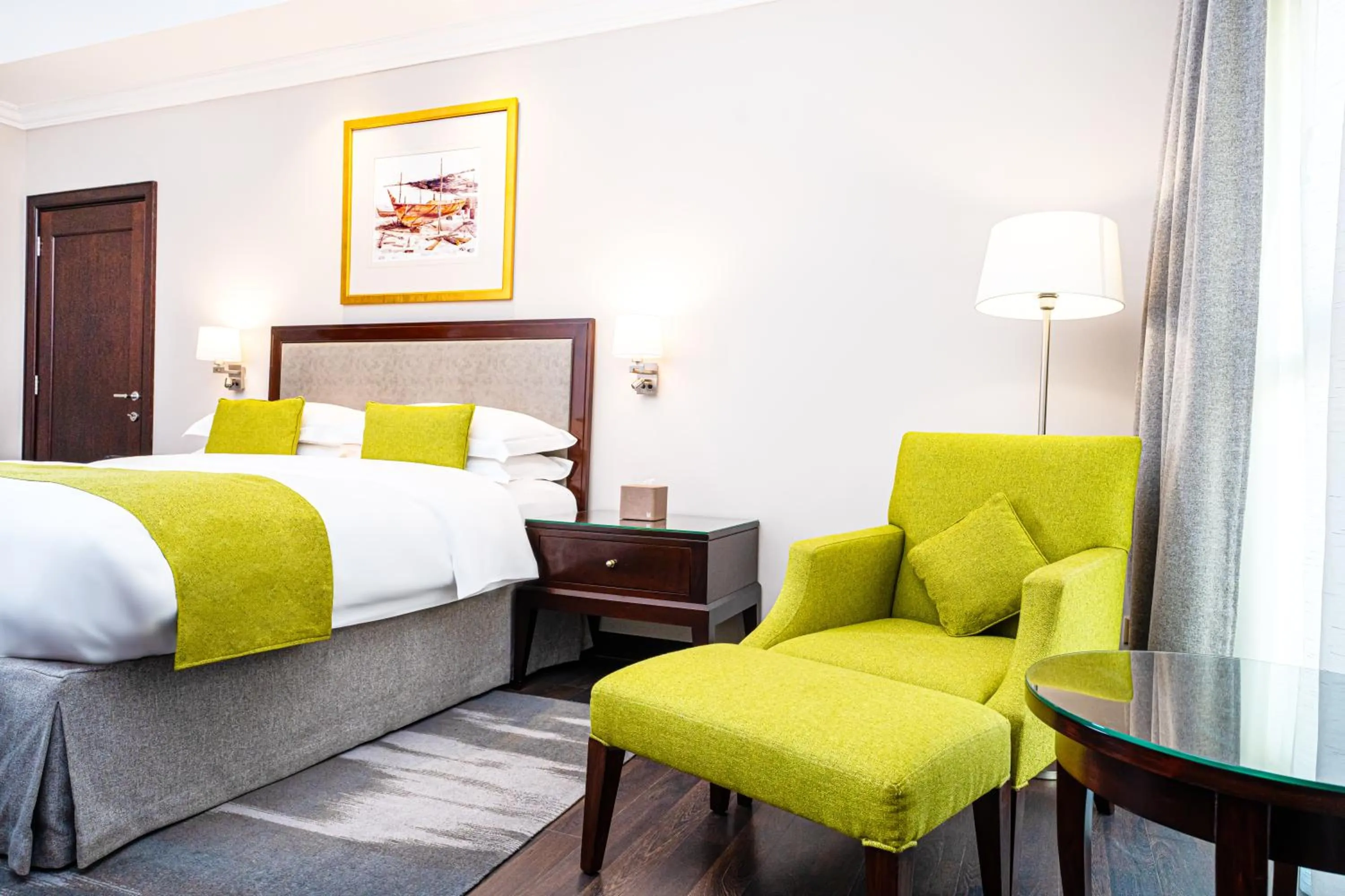 Bed in Millennium Hotel Doha