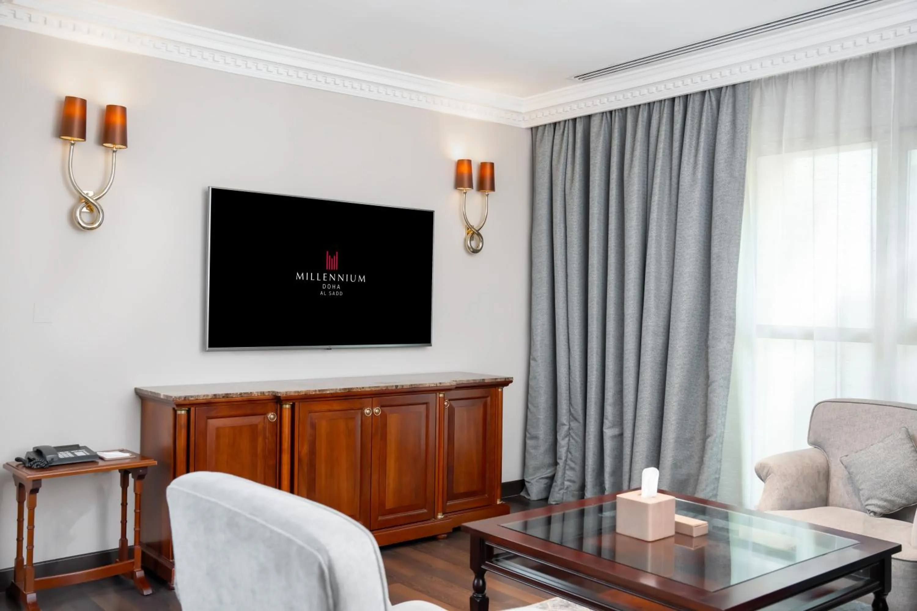 TV and multimedia in Millennium Hotel Doha