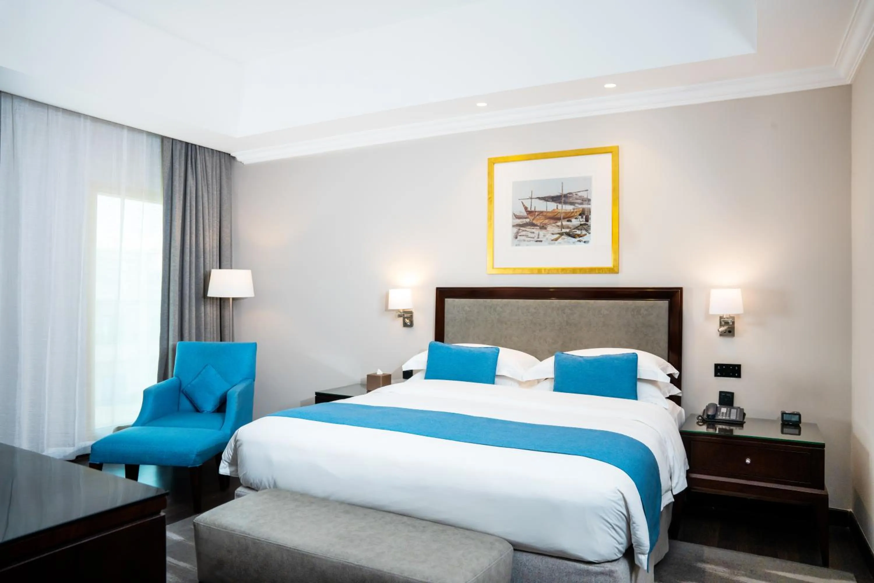 Bed in Millennium Hotel Doha